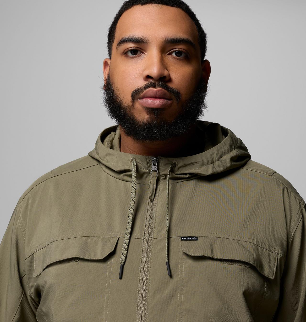 Men's Skien Valley™ Hooded Long Sleeve Shirt - Big | 397 | 2X 6