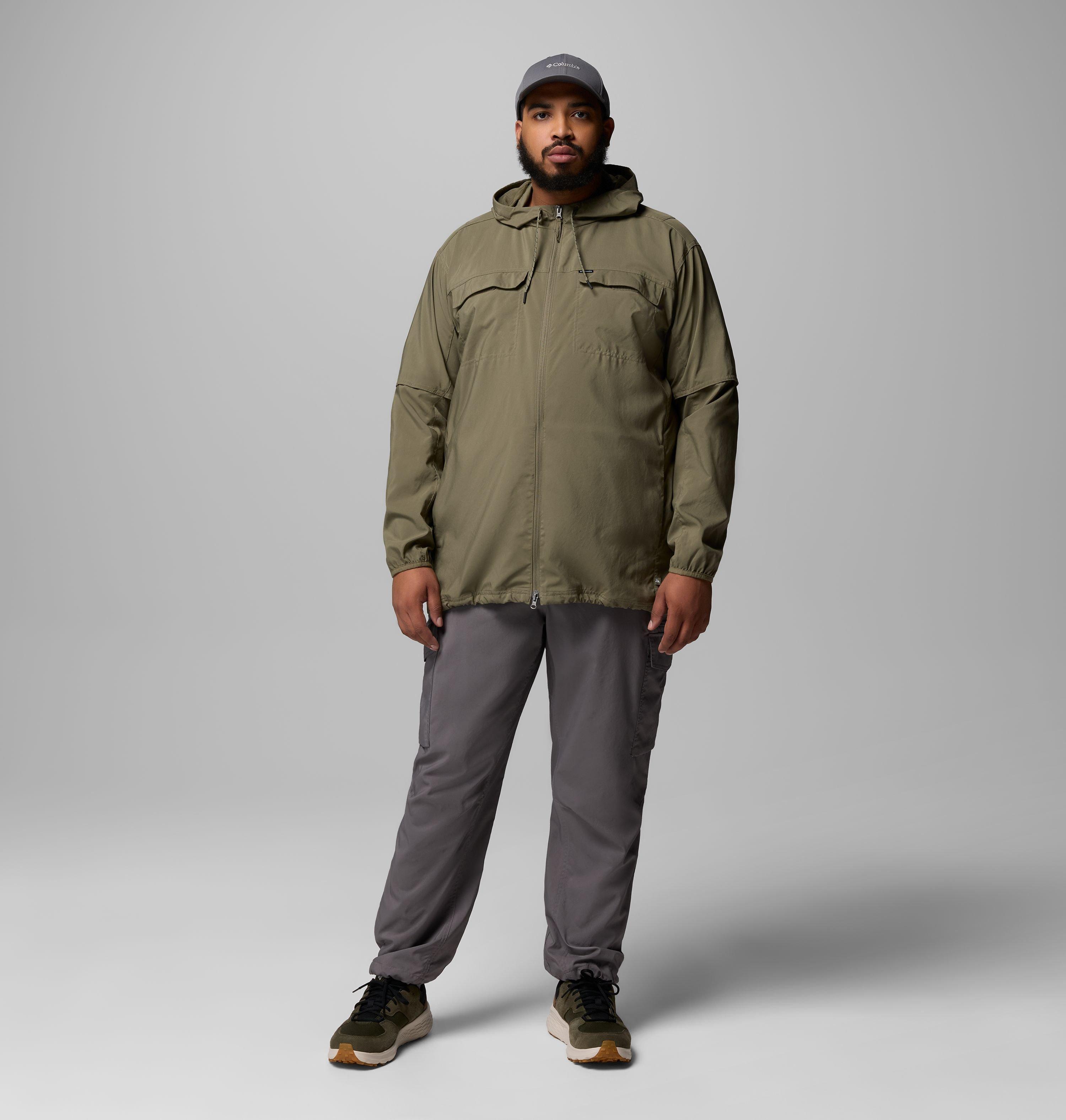 Men's Skien Valley™ Hooded Long Sleeve Shirt - Big | 397 | 3X 2