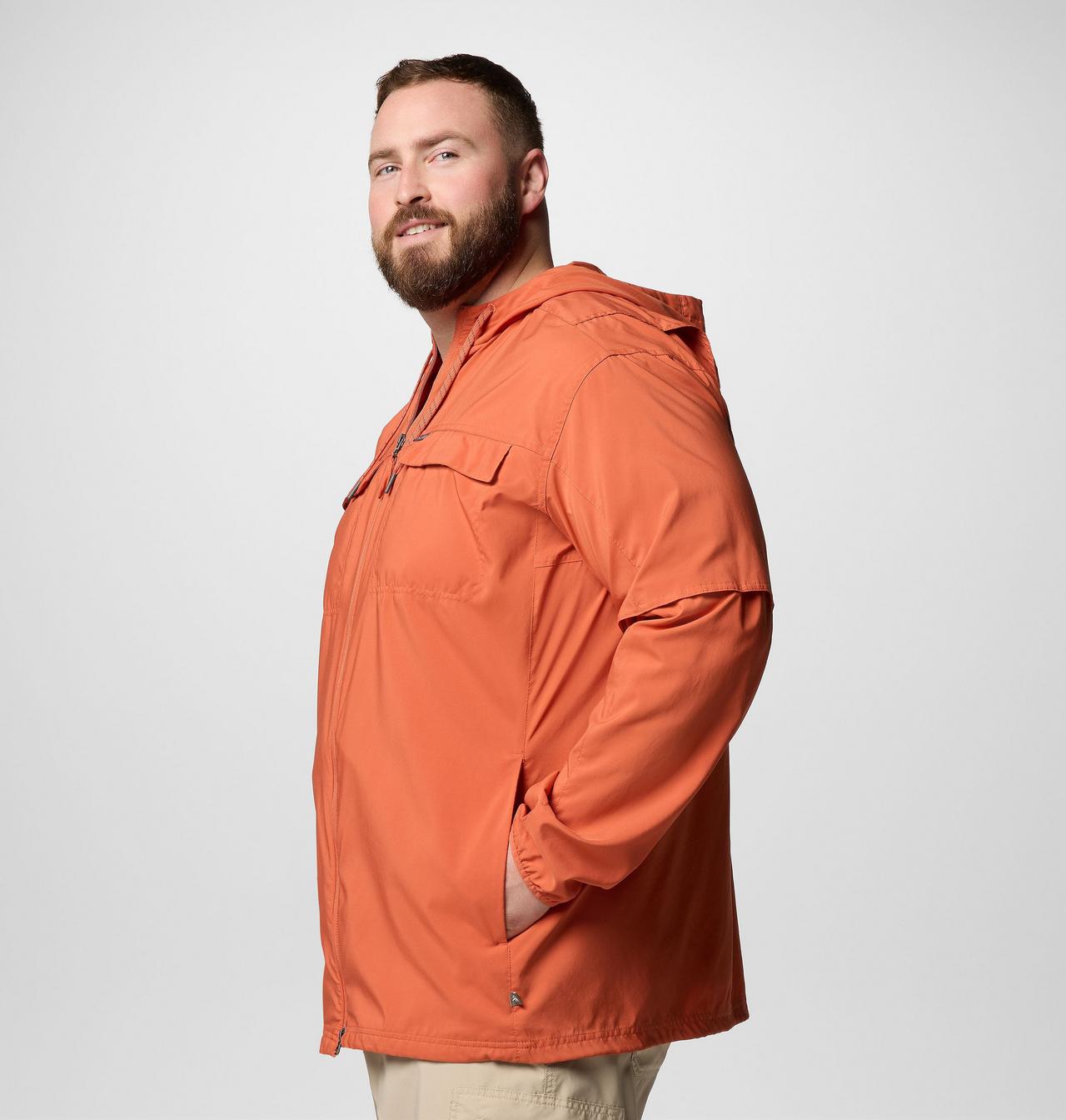 Men's Skien Valley™ Hooded Long Sleeve Shirt - Big 4