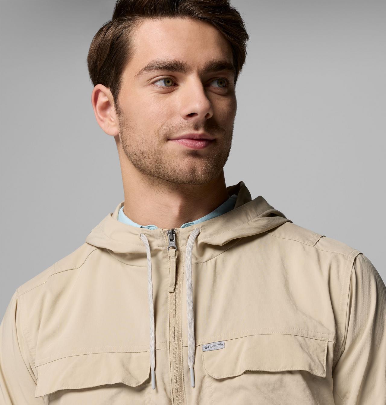 Men's Skien Valley™ Hooded Long Sleeve Shirt - Tall 6