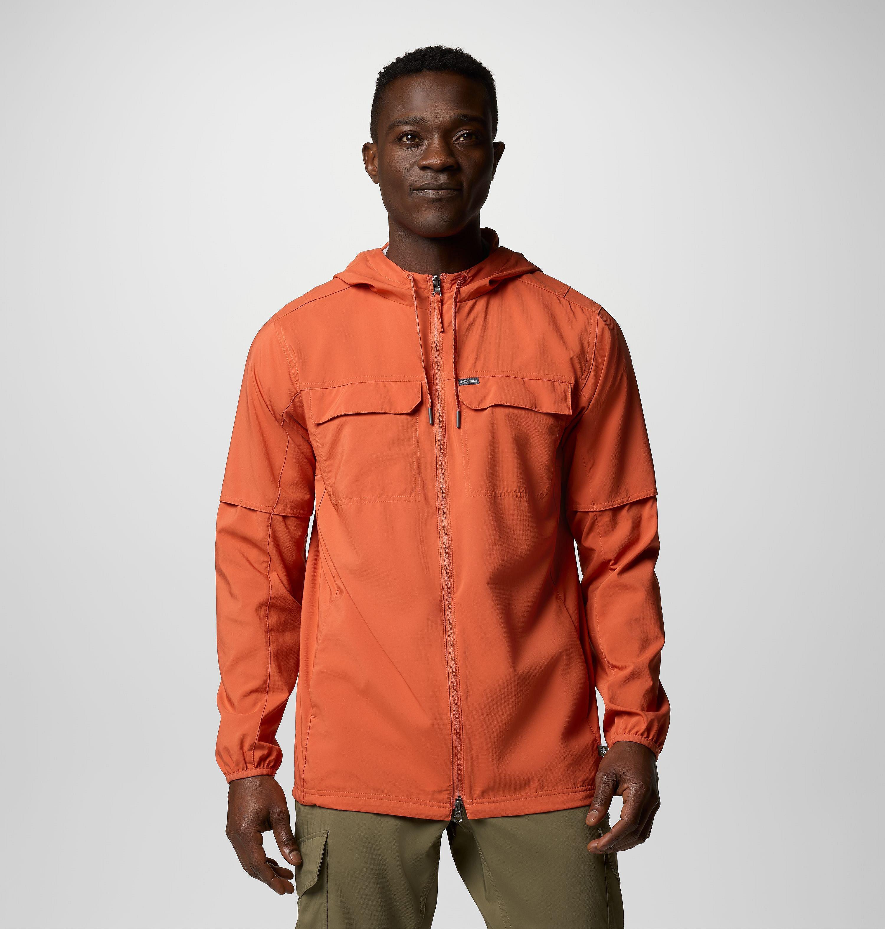 Men's Skien Valley Hooded Long Sleeve Shirt - Tall | Columbia