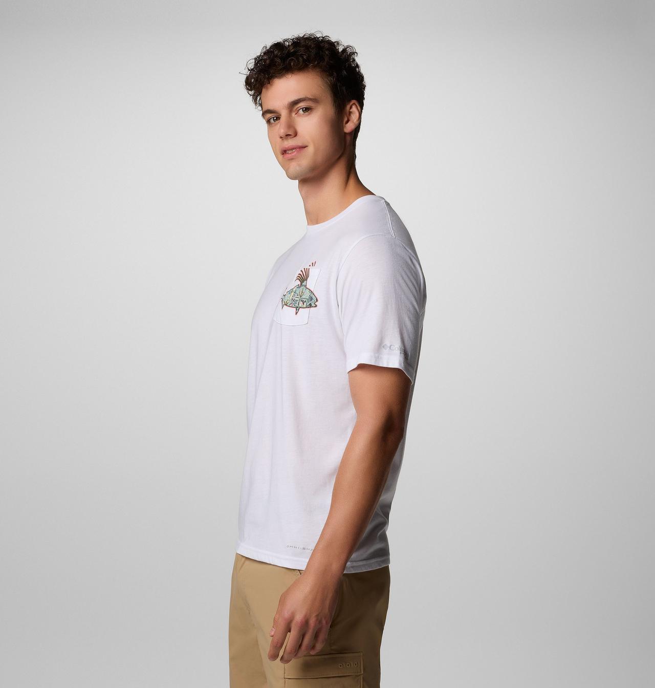 Men's PFG Wild Cast™ Pocket T-Shirt | 100 | XL 4
