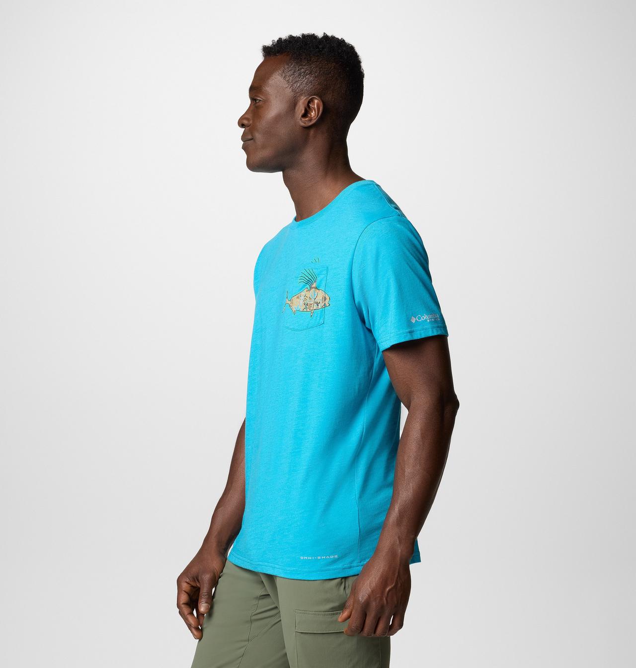 Men's PFG Wild Cast™ Pocket T-Shirt | 462 | XS 3