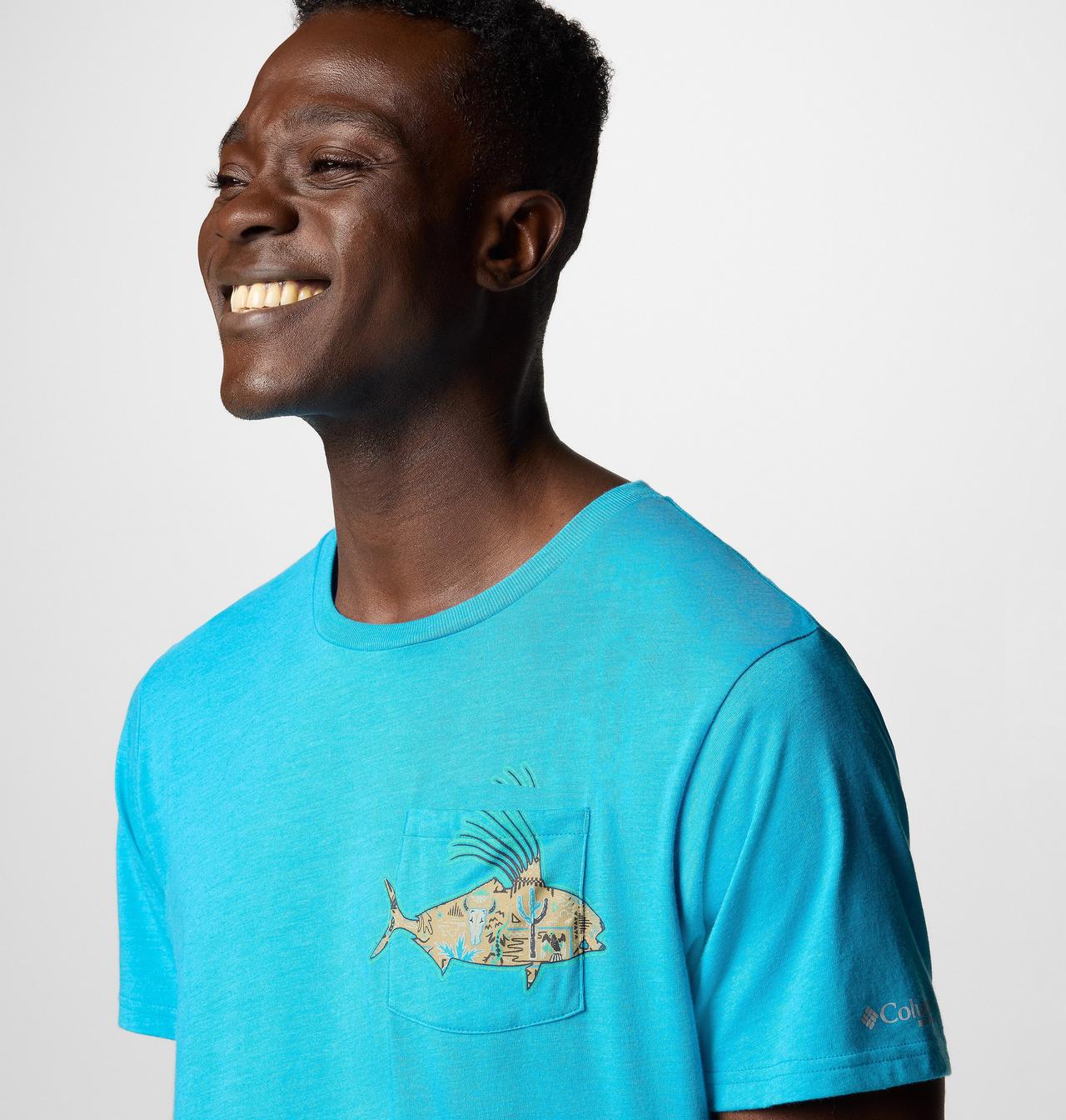 Men's PFG Wild Cast™ Pocket T-Shirt | 462 | XS 4