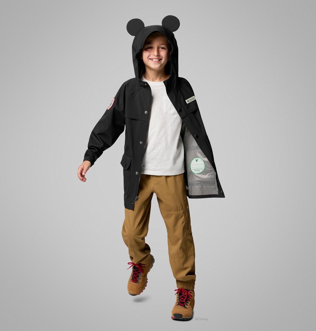 Kids' CSC x Disney Mickey Mouse Ibex™ Rain Shell 6