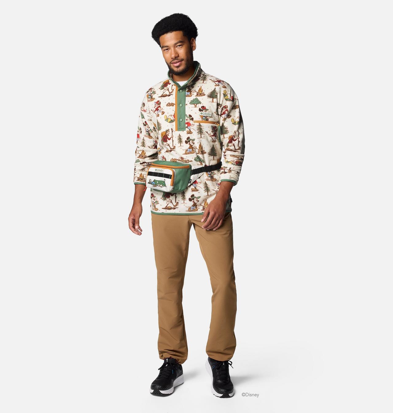 Men's CSC x Disney Mickey & Friends Half Snap Fleece 6