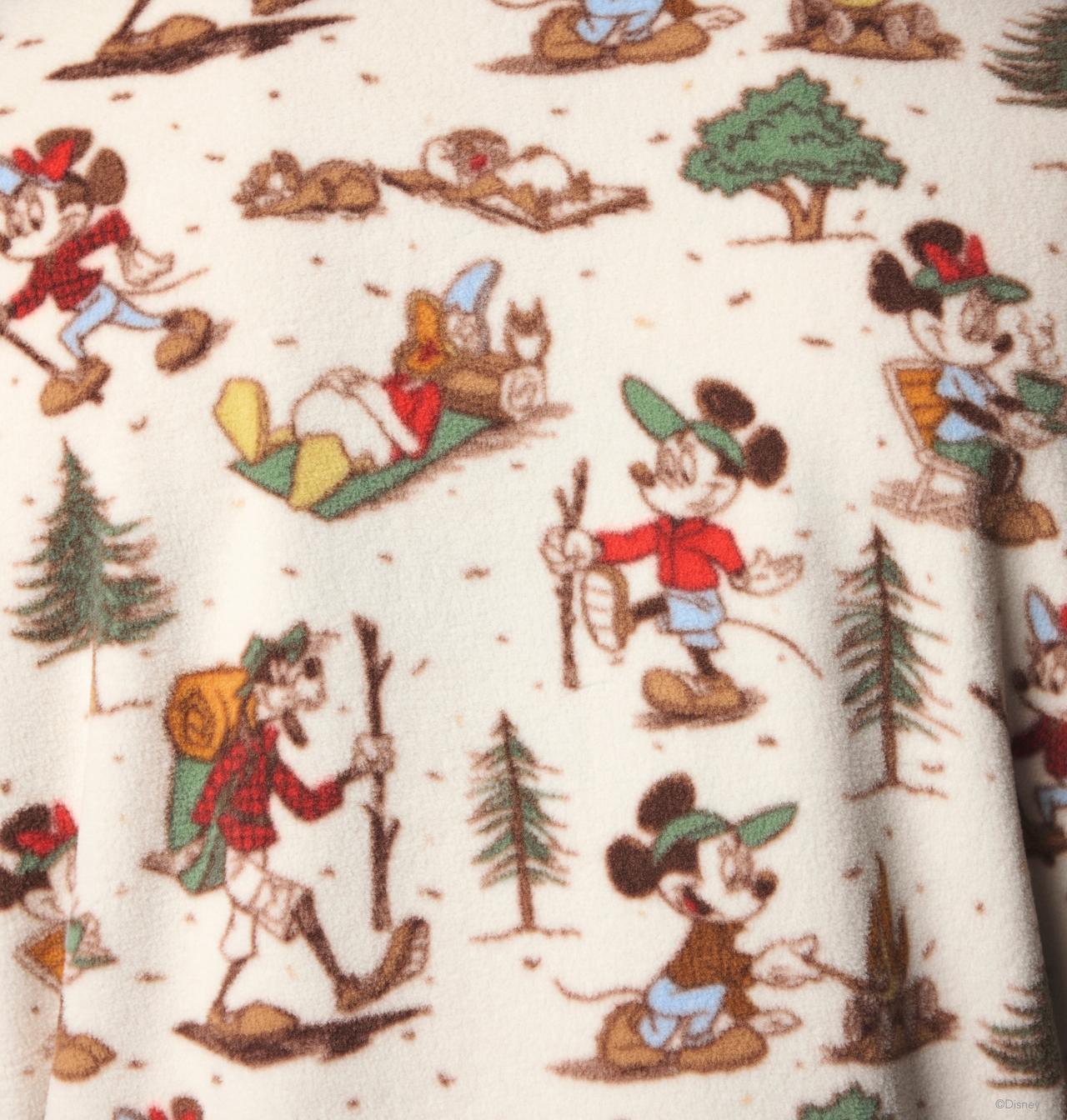 Men's CSC x Disney Mickey & Friends Half Snap Fleece 10