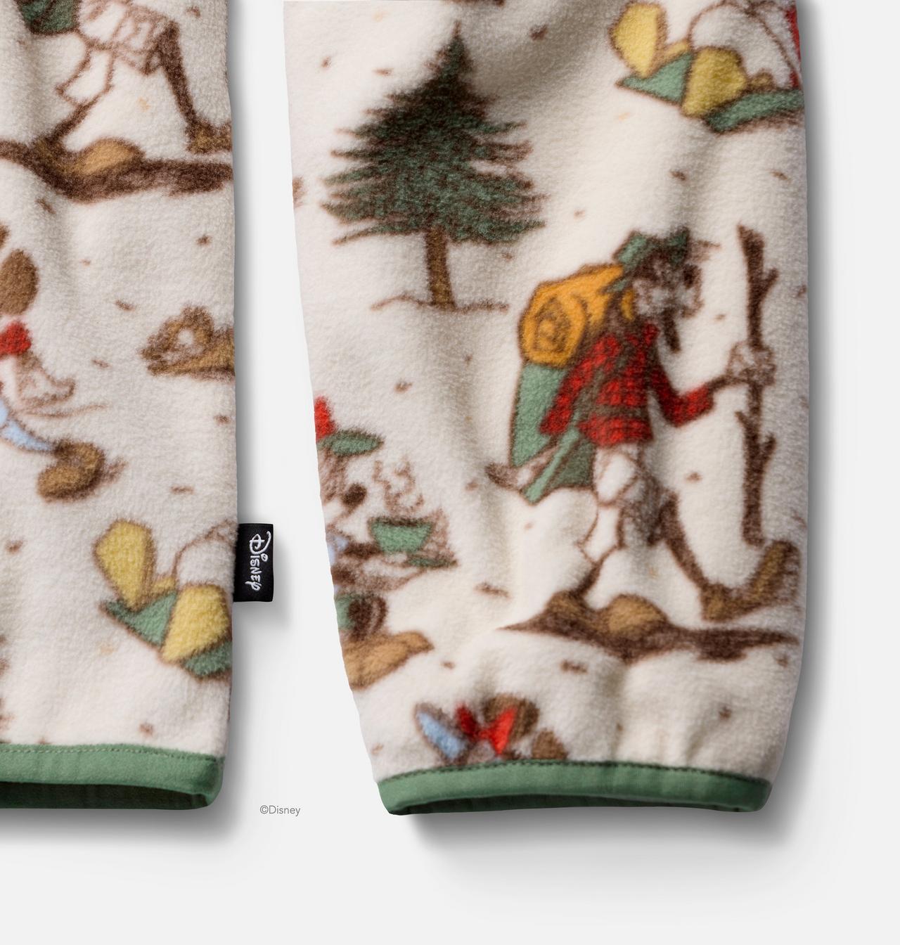 Men's CSC x Disney Mickey & Friends Half Snap Fleece - Big 6