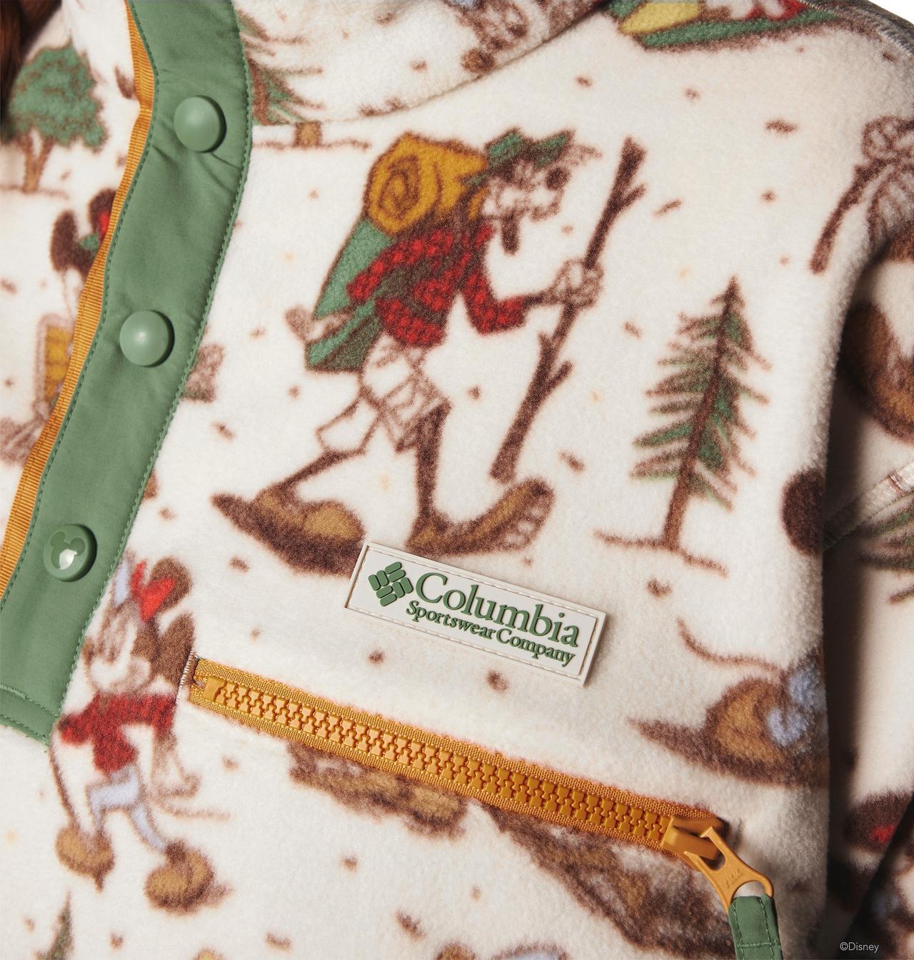 Women's CSC x Disney Mickey & Friends Half Snap Fleece 7