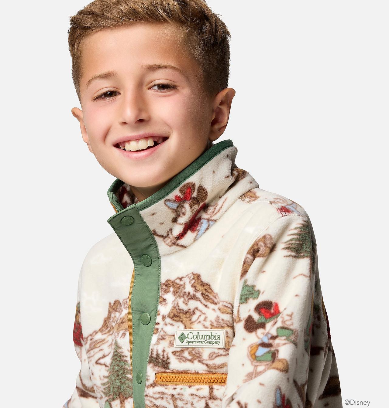 Kids' CSC x Disney Mickey & Friends Half Snap Fleece 6