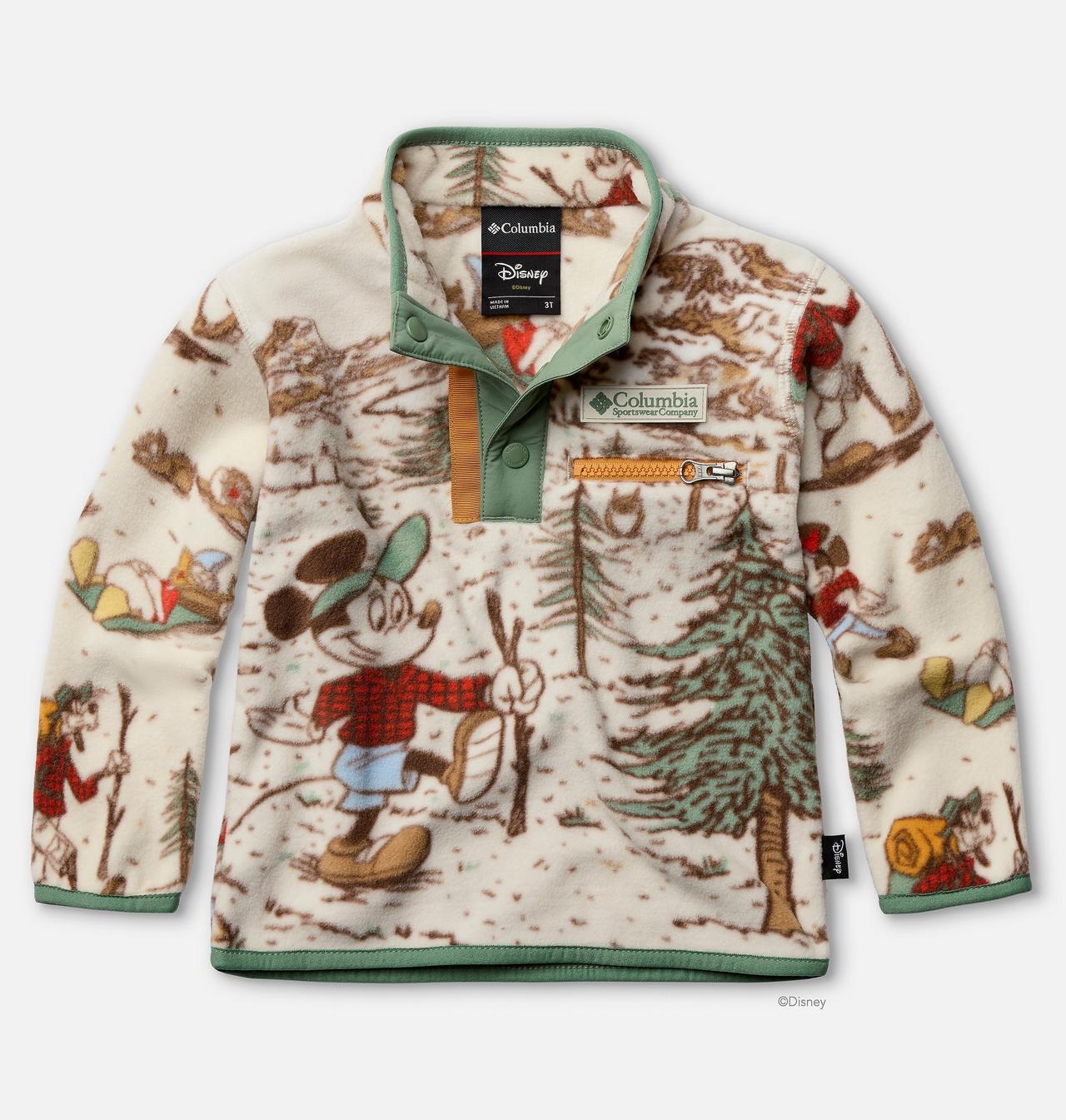 Toddler CSC x Disney Mickey & Friends Half Snap Fleece 1