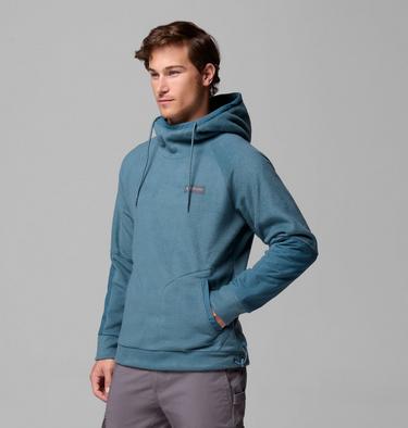 Men's Hunterdon II Fleece Hoodie, Color: Everblue, image 4