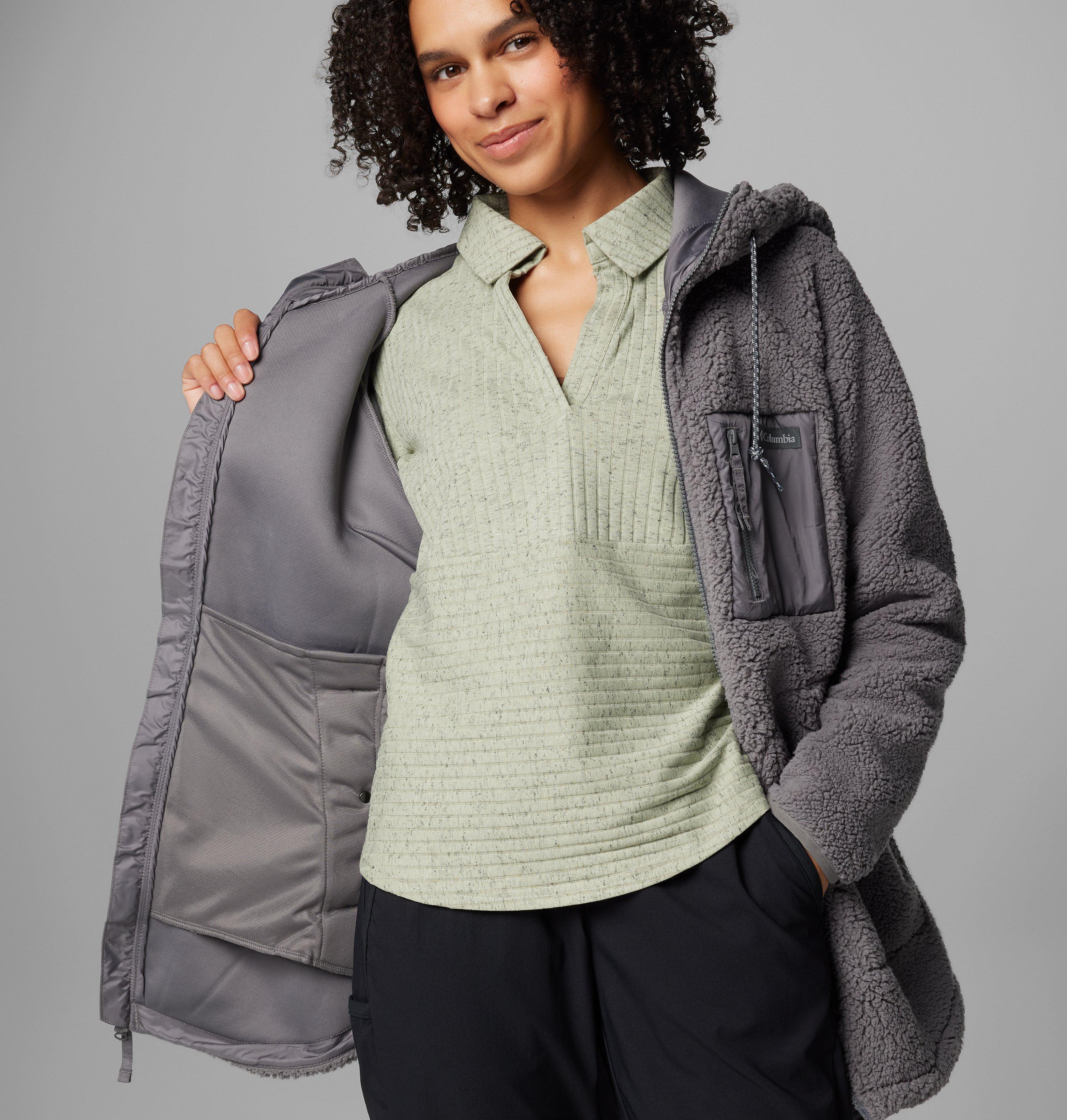 Women's Winter Warmth Full Zip Hoodie | 023 | L 6