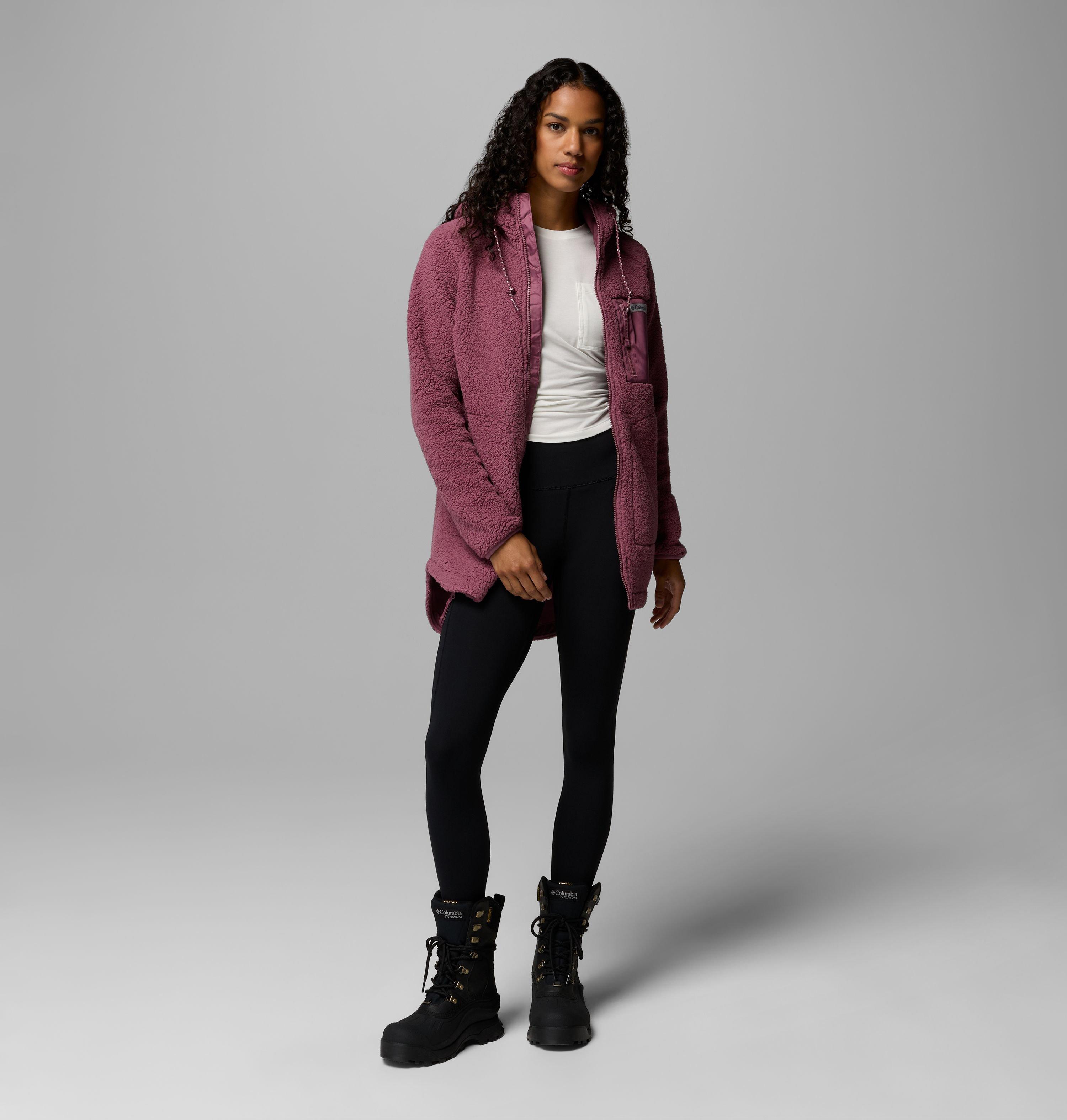 Chandail à capuchon avec fermeture éclair pleine longueur Winter Warmth pour femme 2