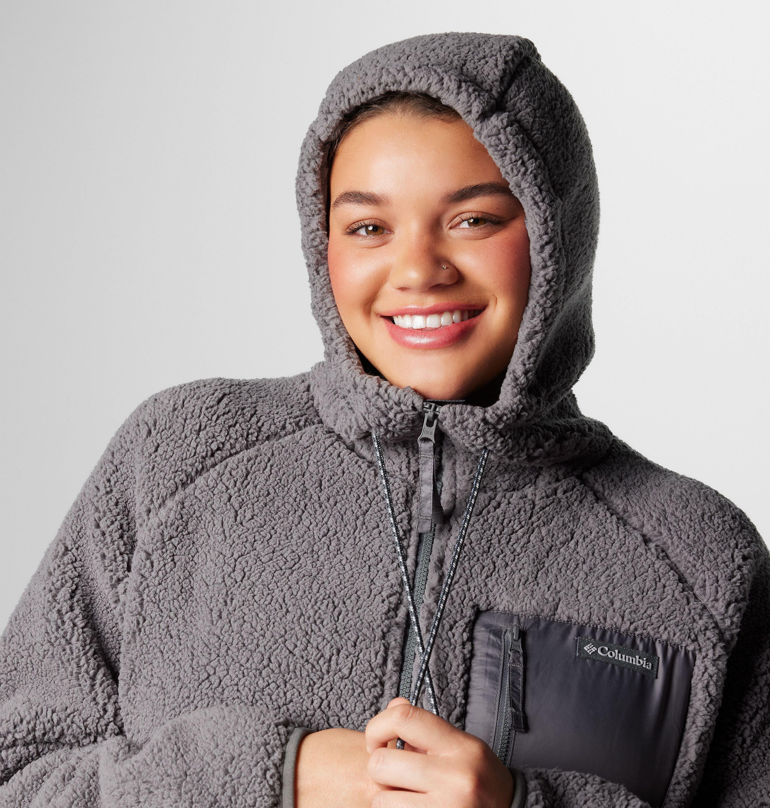 Women's Winter Warmth Full Zip Hoodie - Plus Size 5