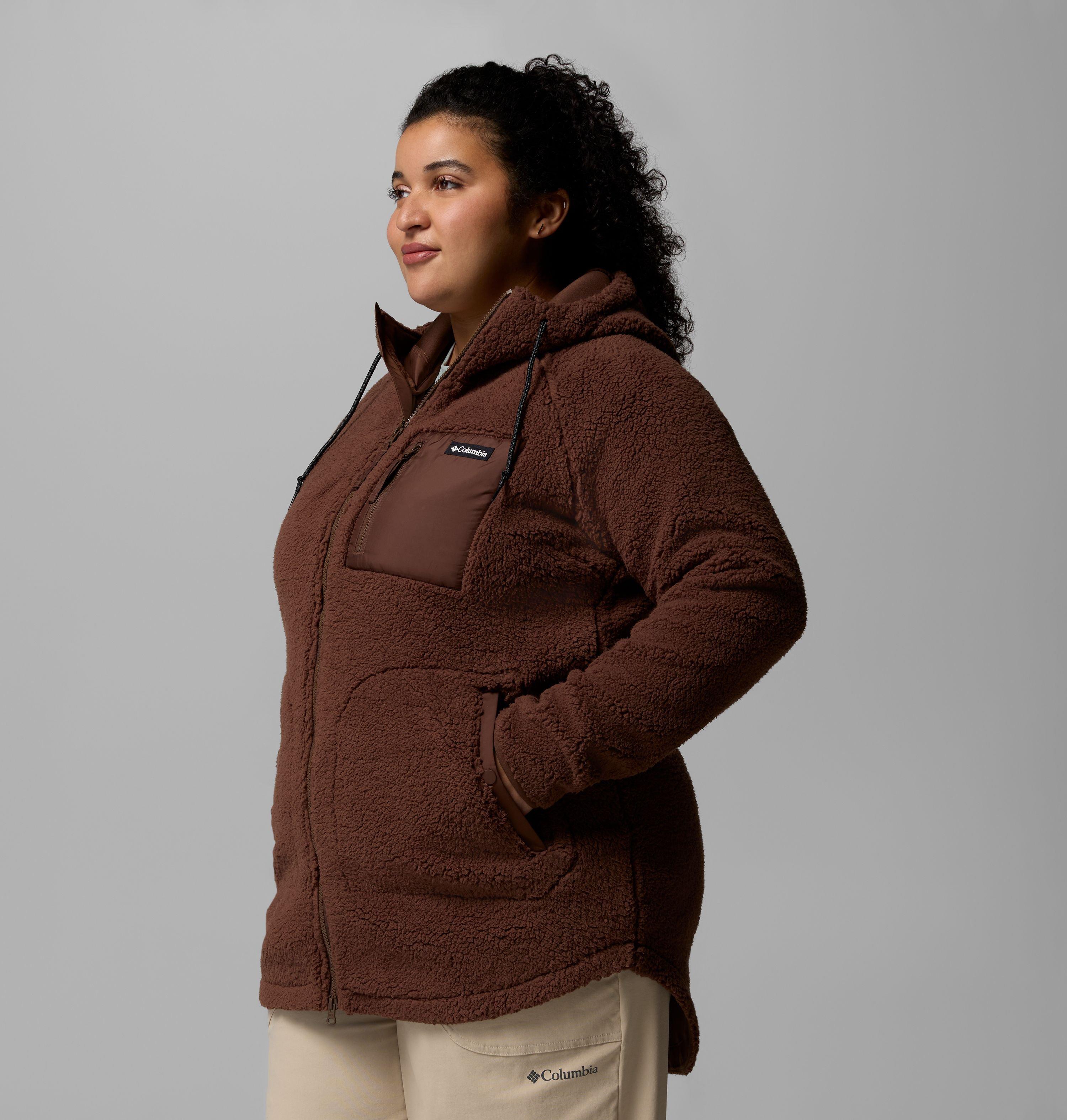 Women's Winter Warmth Full Zip Hoodie - Plus Size 4