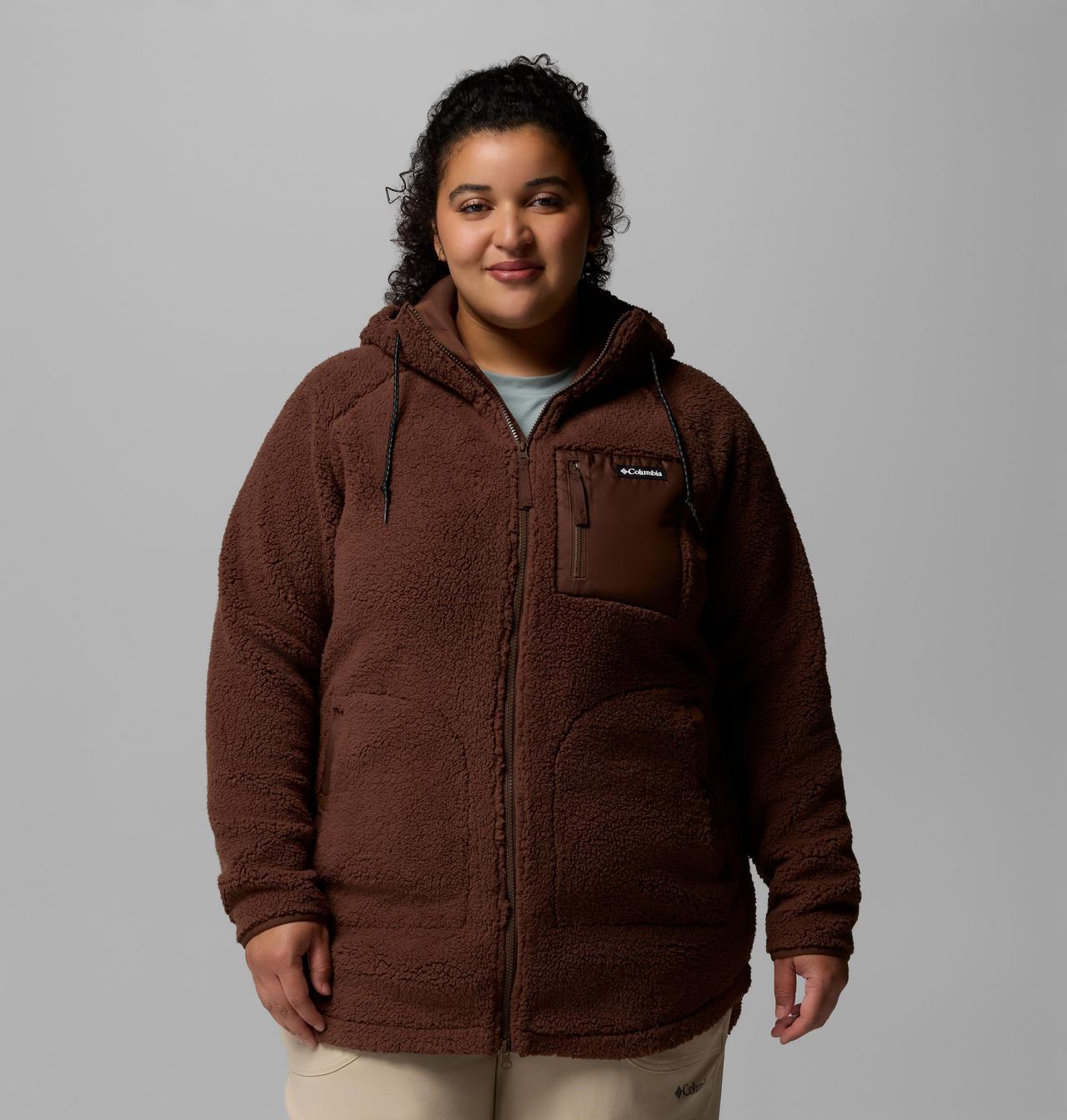 Women's Winter Warmth™ Full Zip Hoodie - Plus Size 1