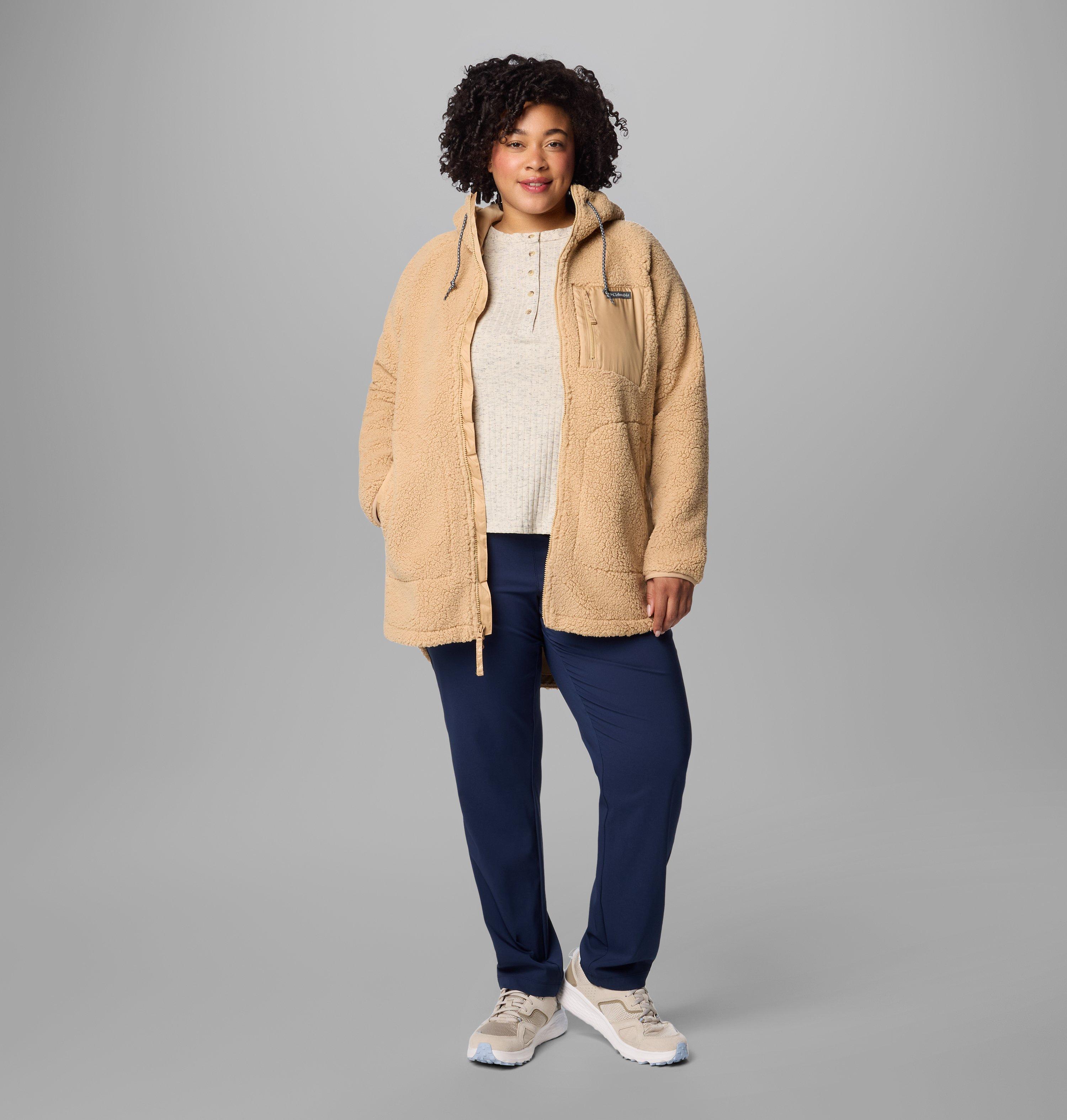 Women's Winter Warmth Full Zip Hoodie - Plus Size 3