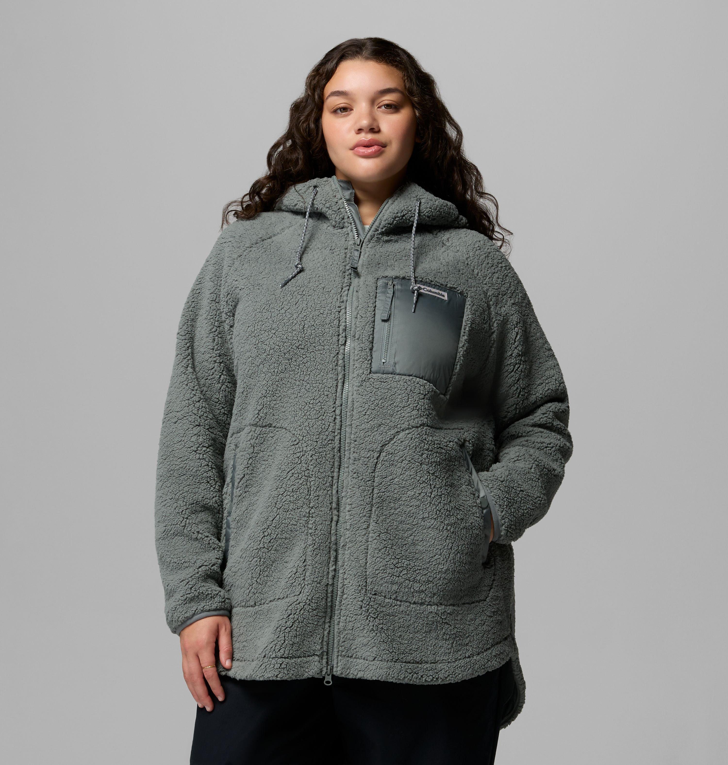Women's Winter Warmth Full Zip Hoodie - Plus Size | 342 | 1X 1