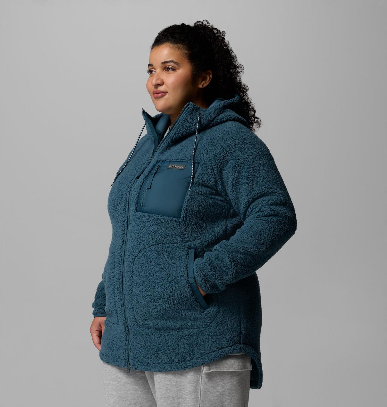 Women's Winter Warmth™ Full Zip Hoodie - Plus Size