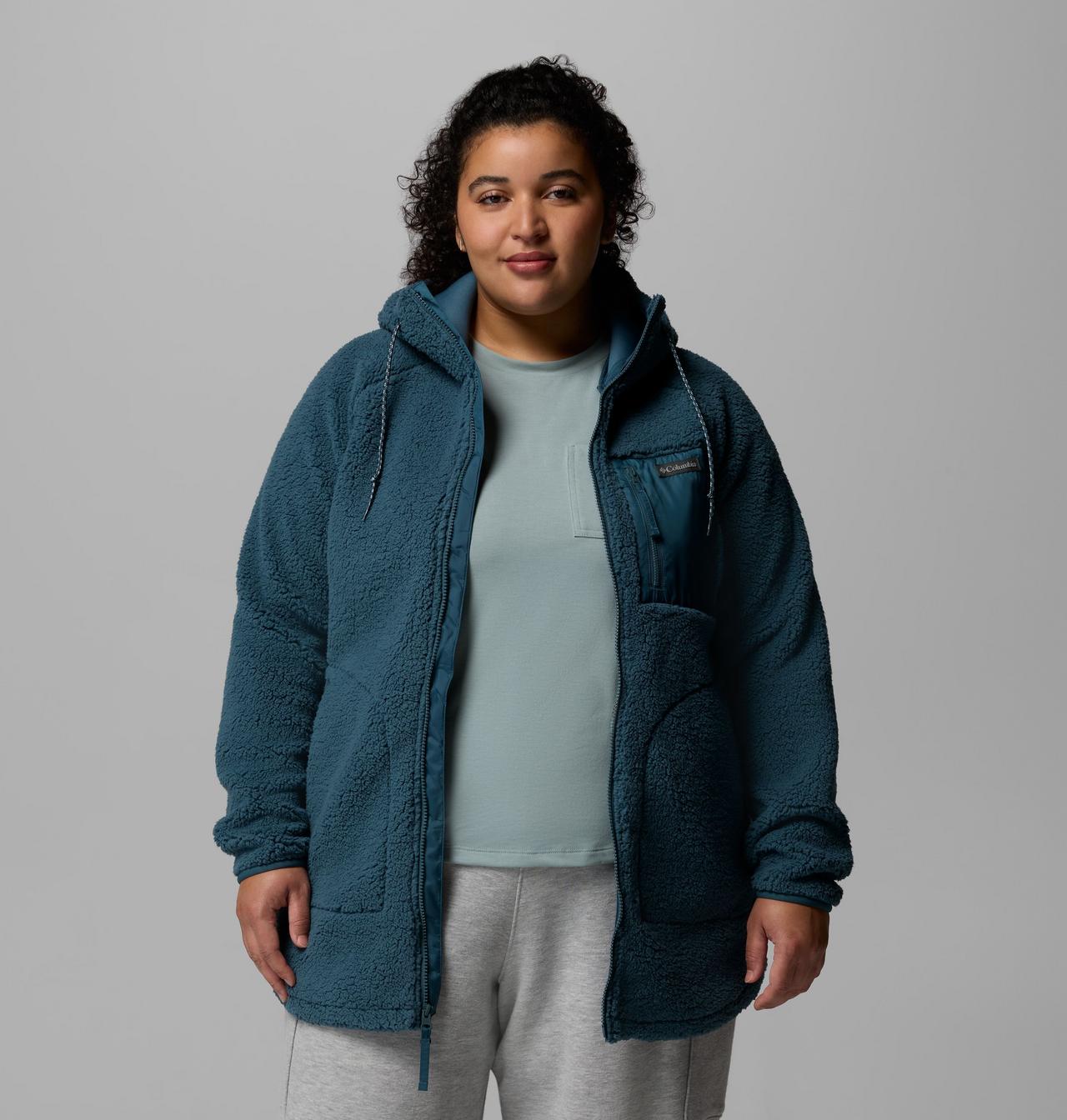 Women's Winter Warmth™ Full Zip Hoodie - Plus Size