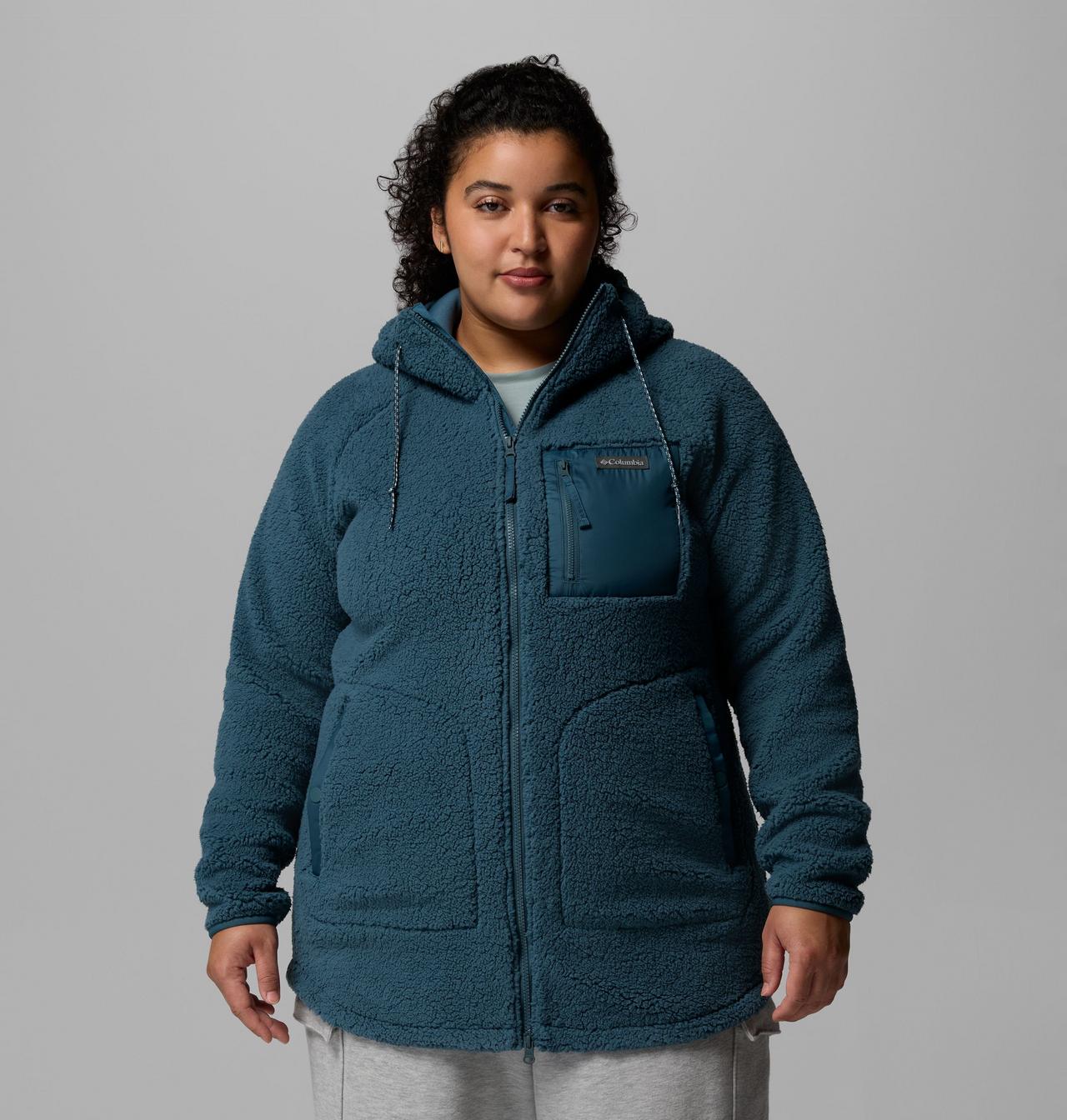 Women's Winter Warmth™ Full Zip Hoodie - Plus Size | 429 | 2X 1