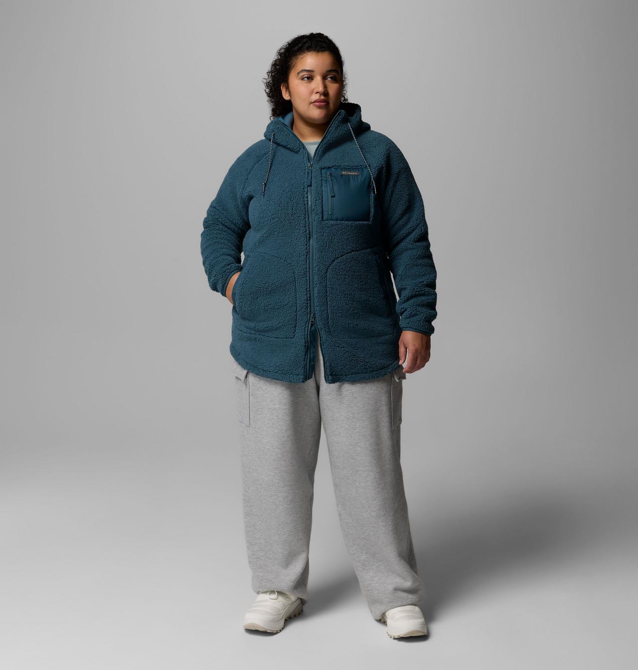 Women's Winter Warmth™ Full Zip Hoodie - Plus Size