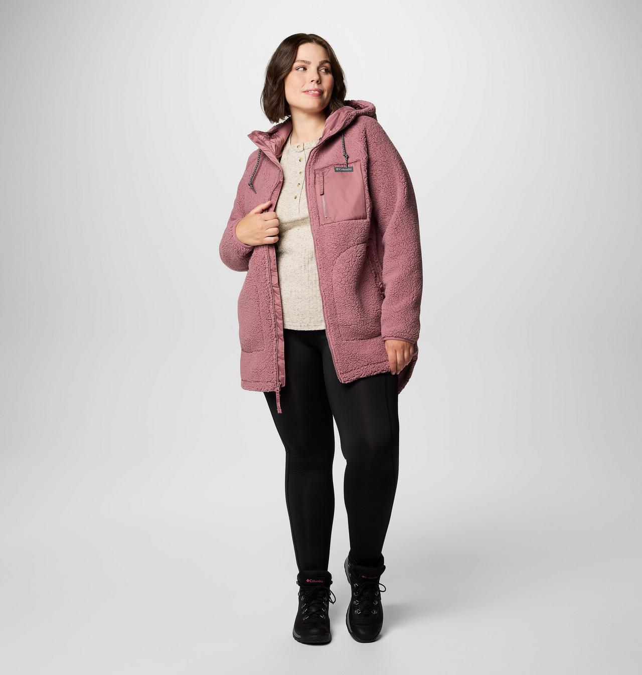Women's Winter Warmth™ Full Zip Hoodie - Plus Size 3