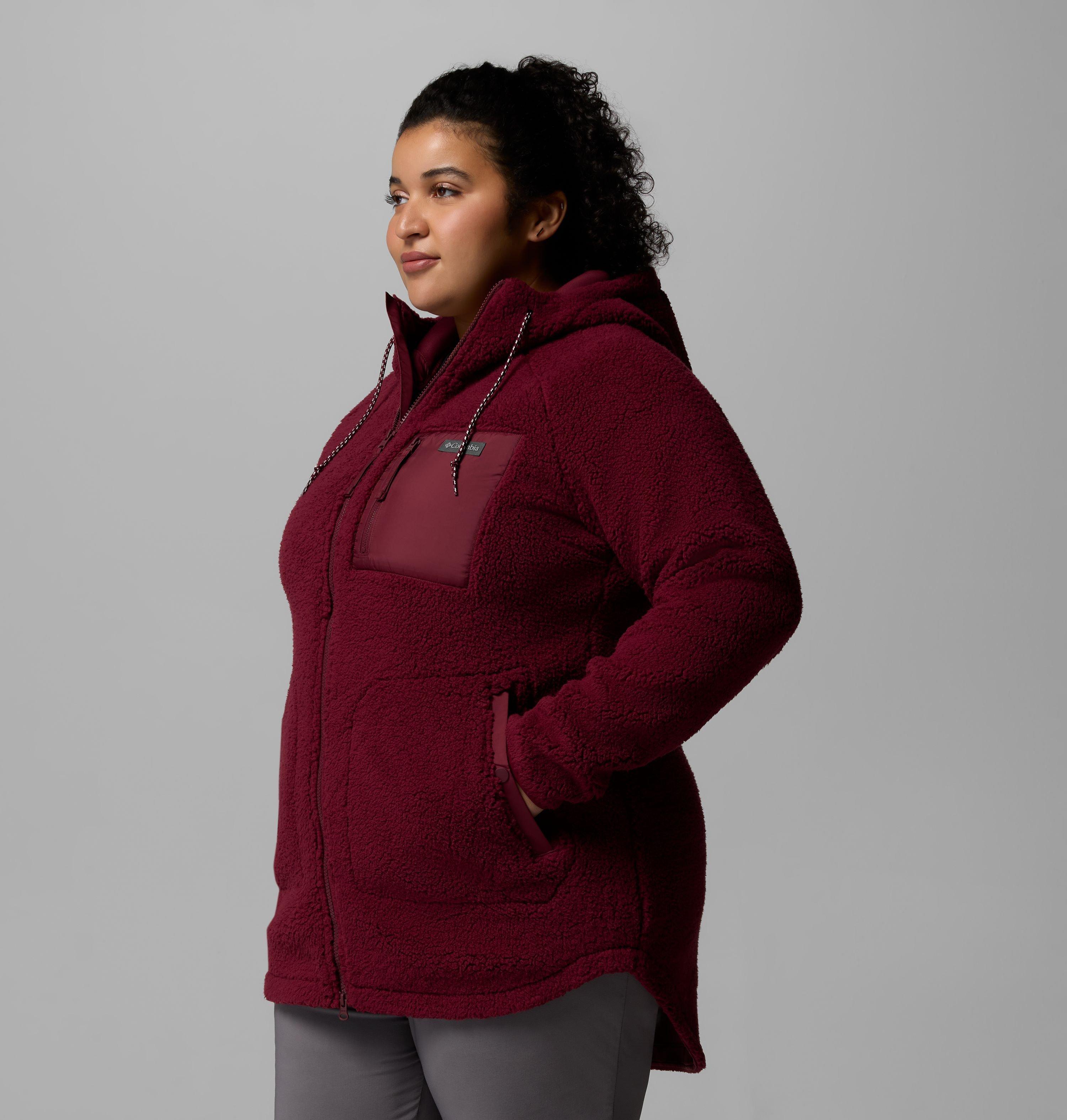 Women's Winter Warmth Full Zip Hoodie - Plus Size | 624 | 2X 4