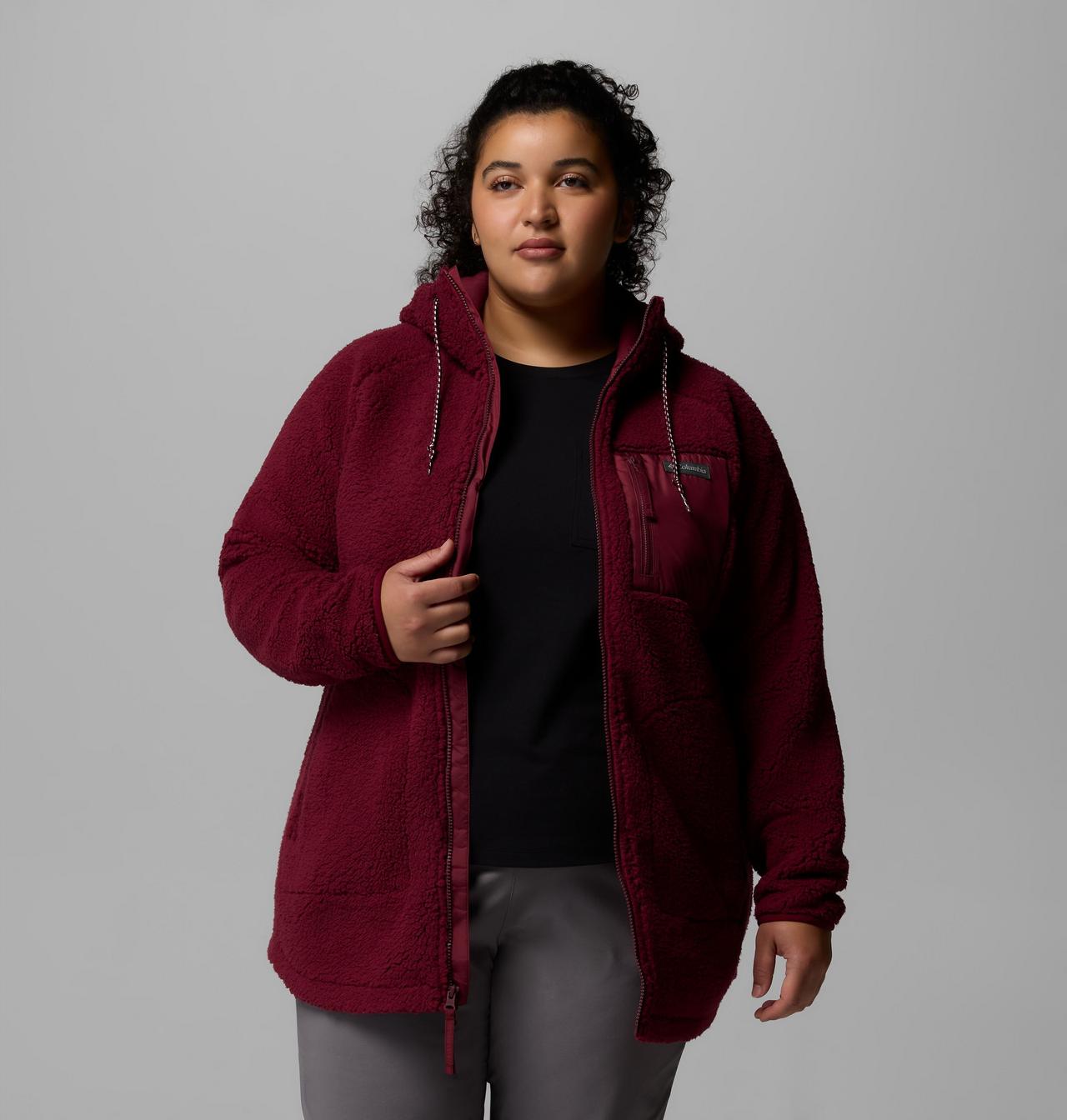 Women's Winter Warmth™ Full Zip Hoodie - Plus Size