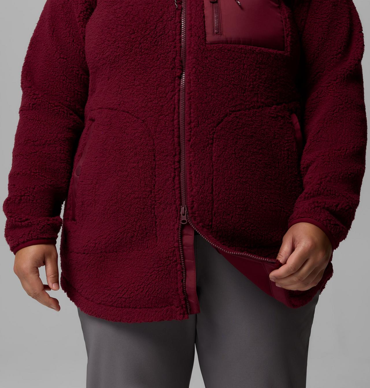 Women's Winter Warmth™ Full Zip Hoodie - Plus Size | 624 | 2X 7