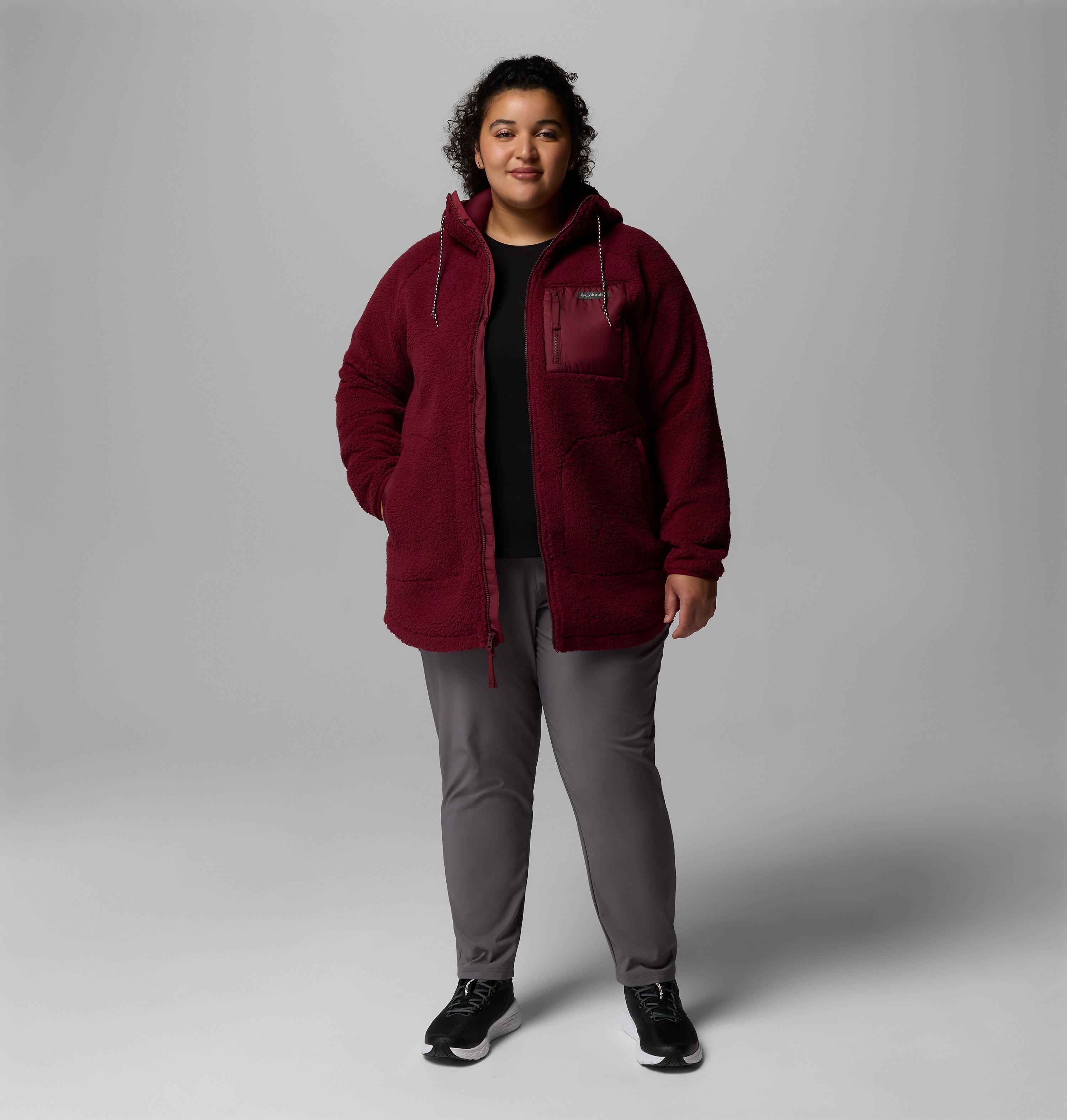 Women's Winter Warmth Full Zip Hoodie - Plus Size | 624 | 2X 2