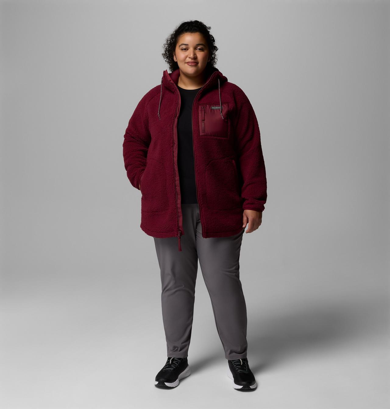 Women's Winter Warmth™ Full Zip Hoodie - Plus Size