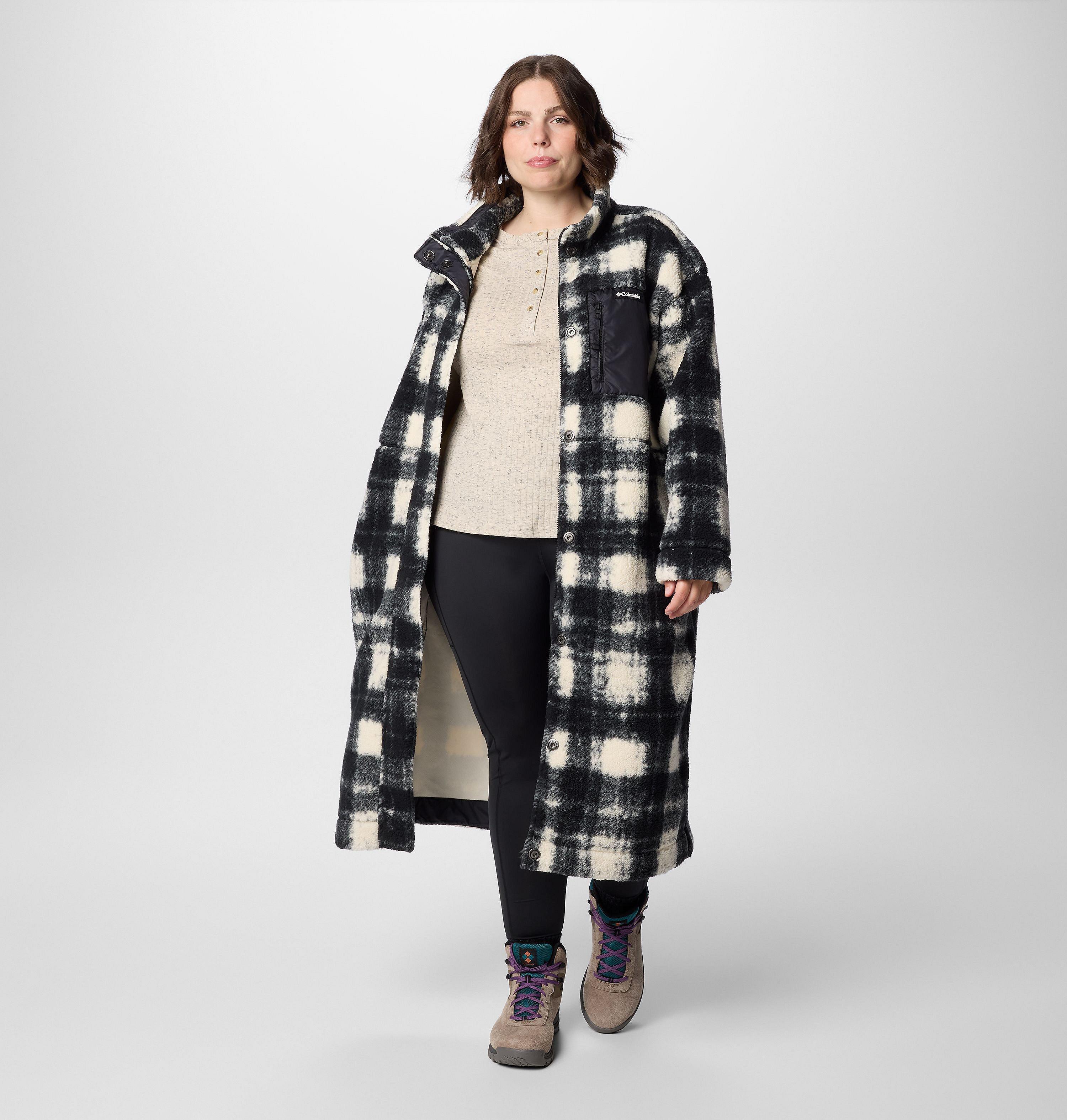 Women's Winter Warmth Full Length Jacket - Plus Size 3