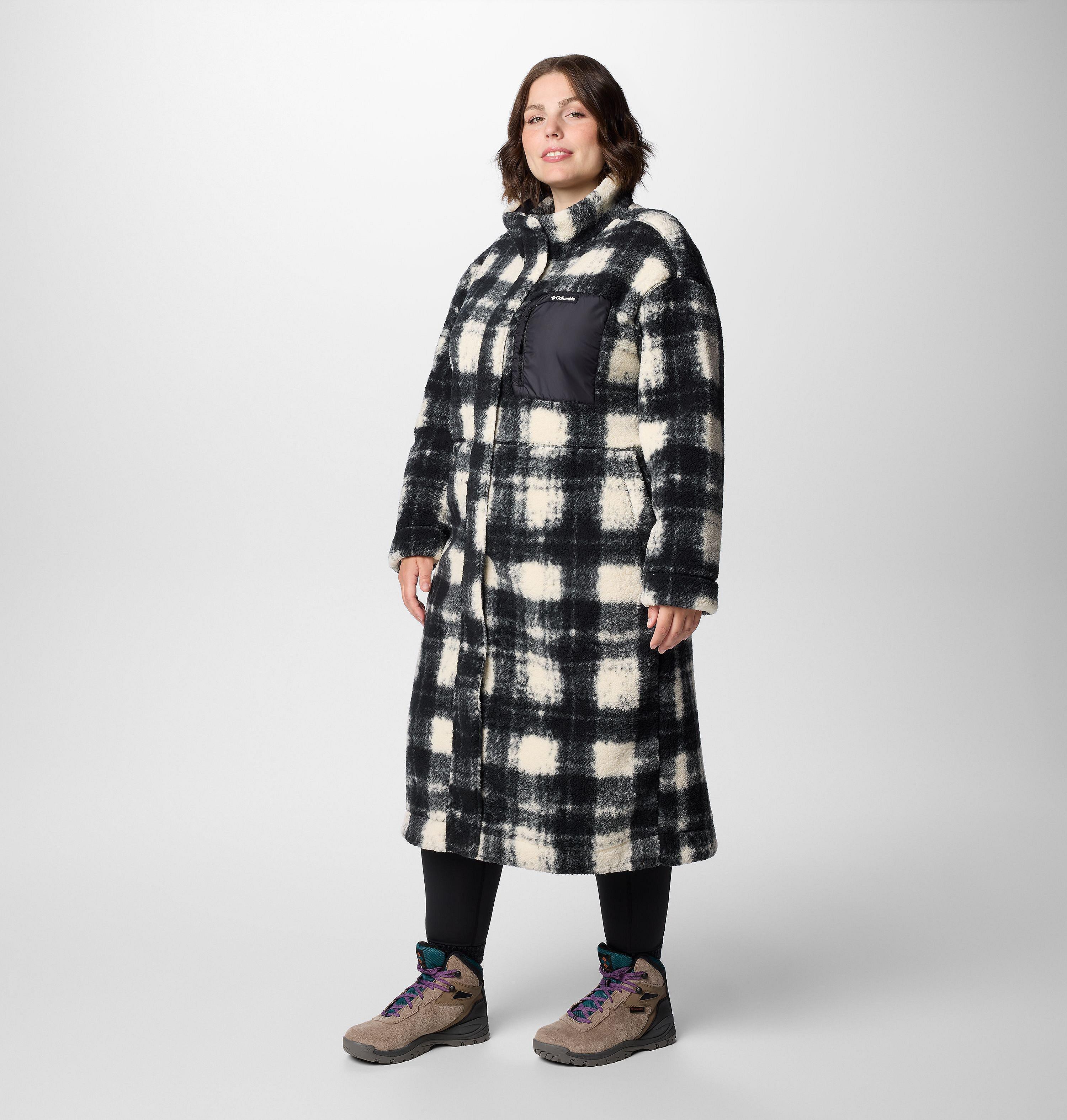 Women's Winter Warmth Full Length Jacket - Plus Size 4