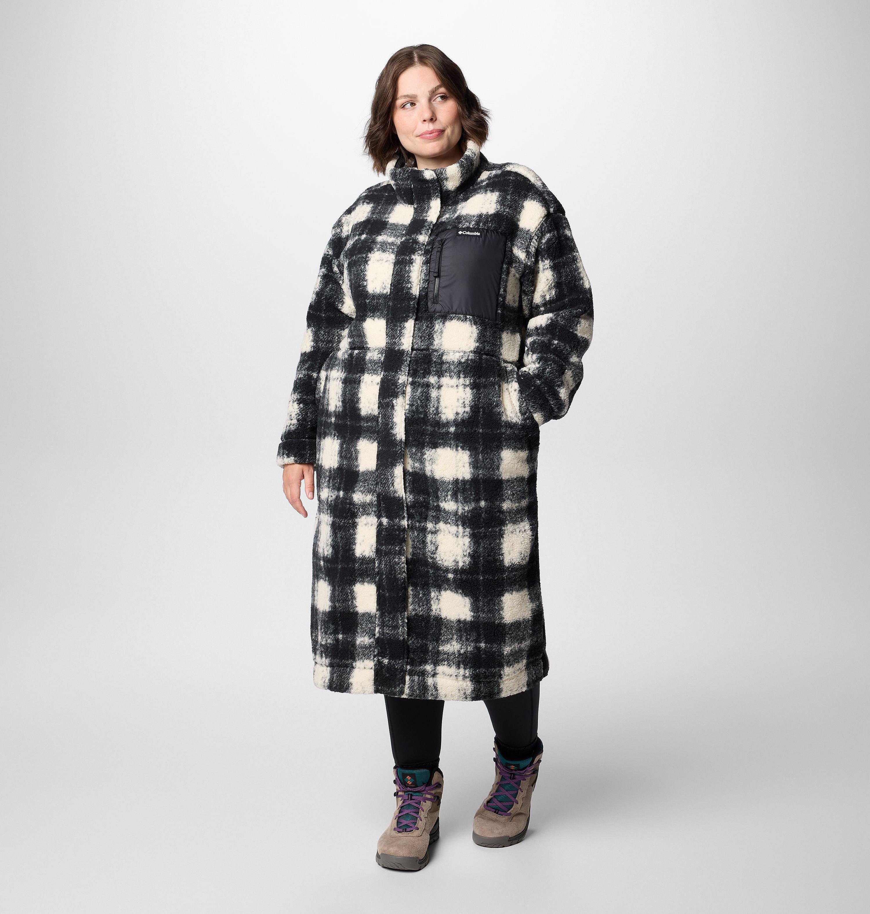 Women's Winter Warmth Full Length Jacket - Plus Size 1