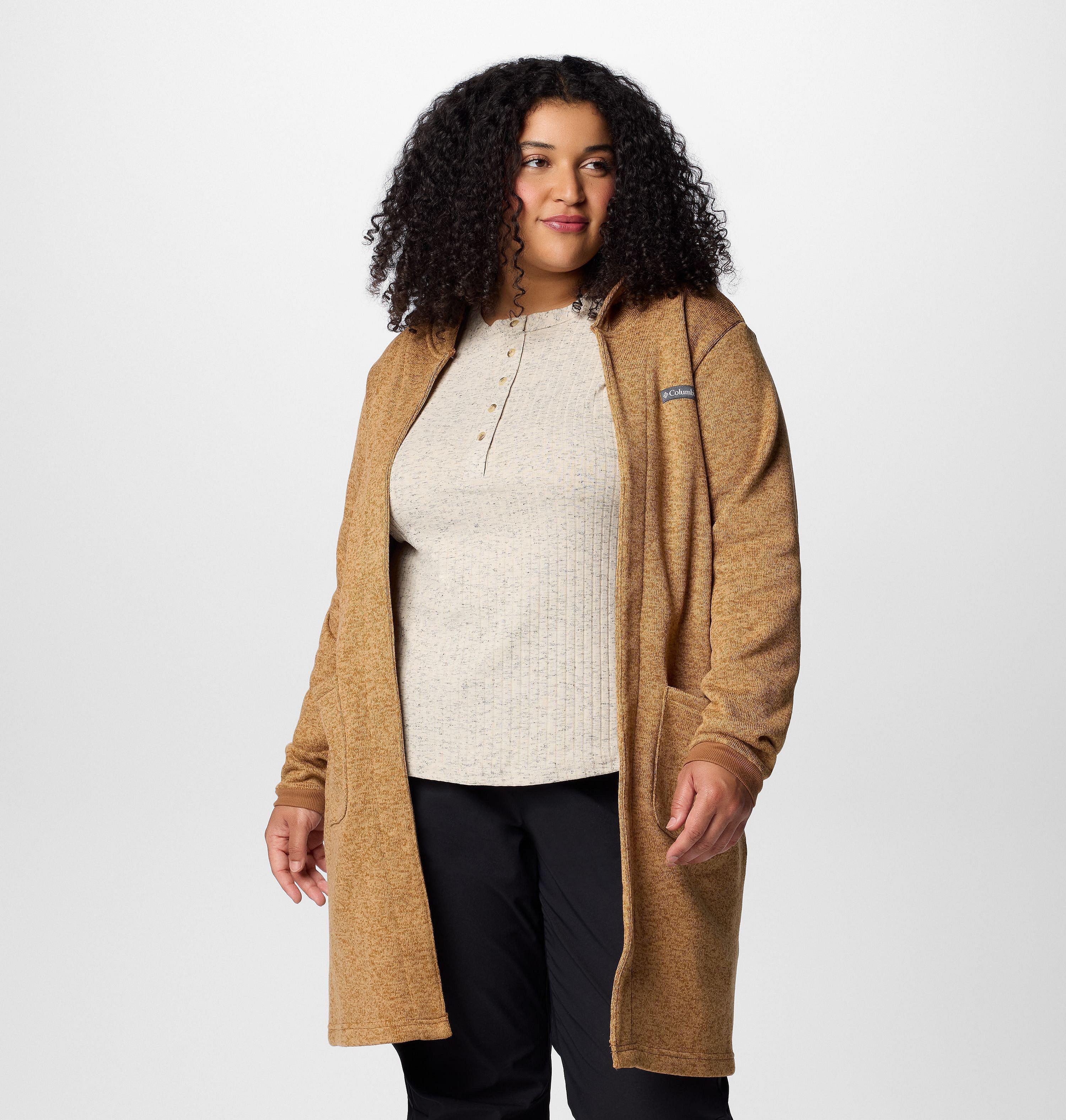 Columbia Women's Montavilla  Hooded Cardigan - Plus Size-
