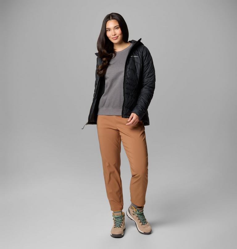 Chaqueta aislante con capucha Karis Gale para mujer, Color: Black, image 3
