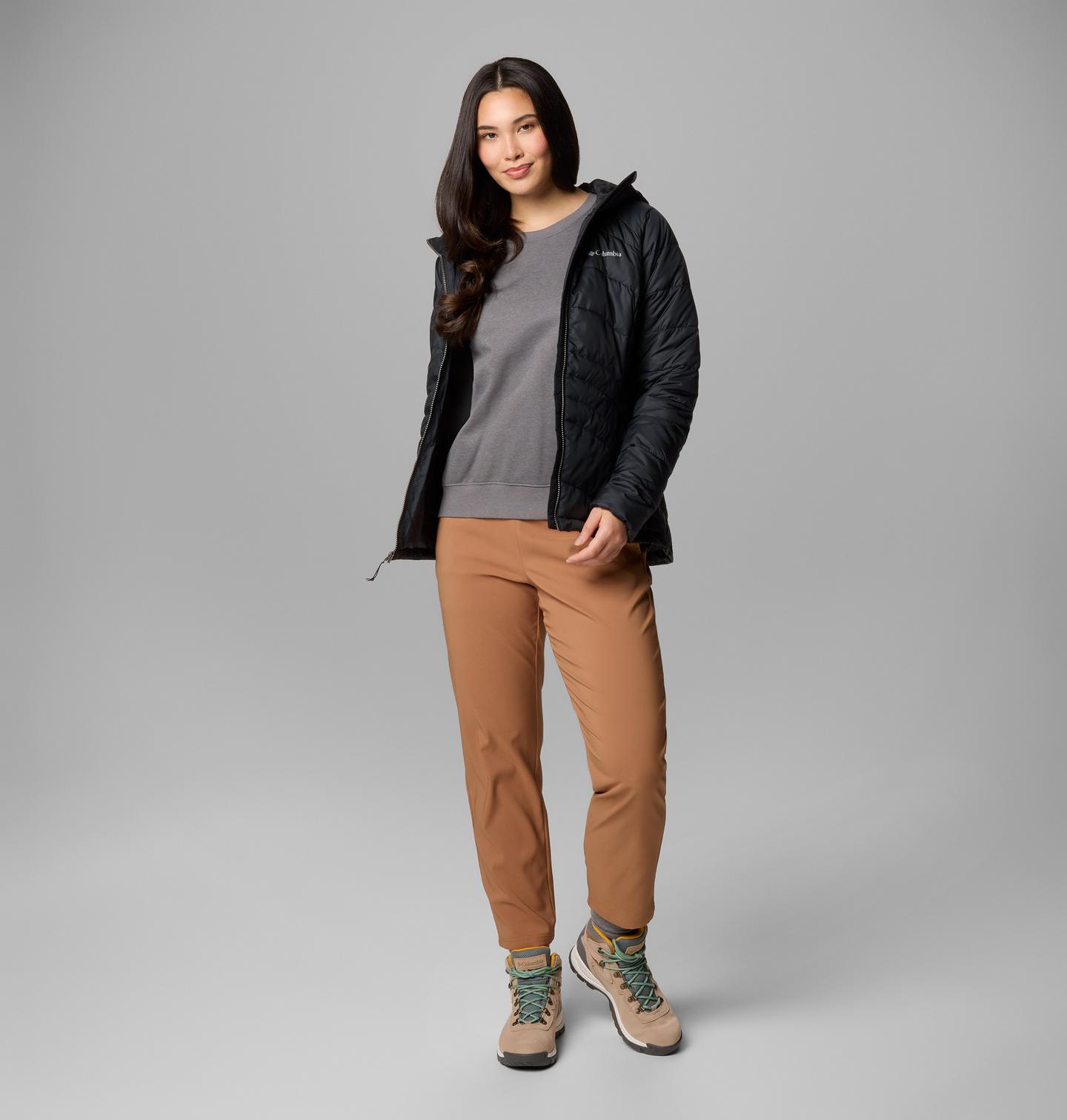 Женская куртка Columbia Karis Gale Hooded, цвет: Чёрный — фото 2