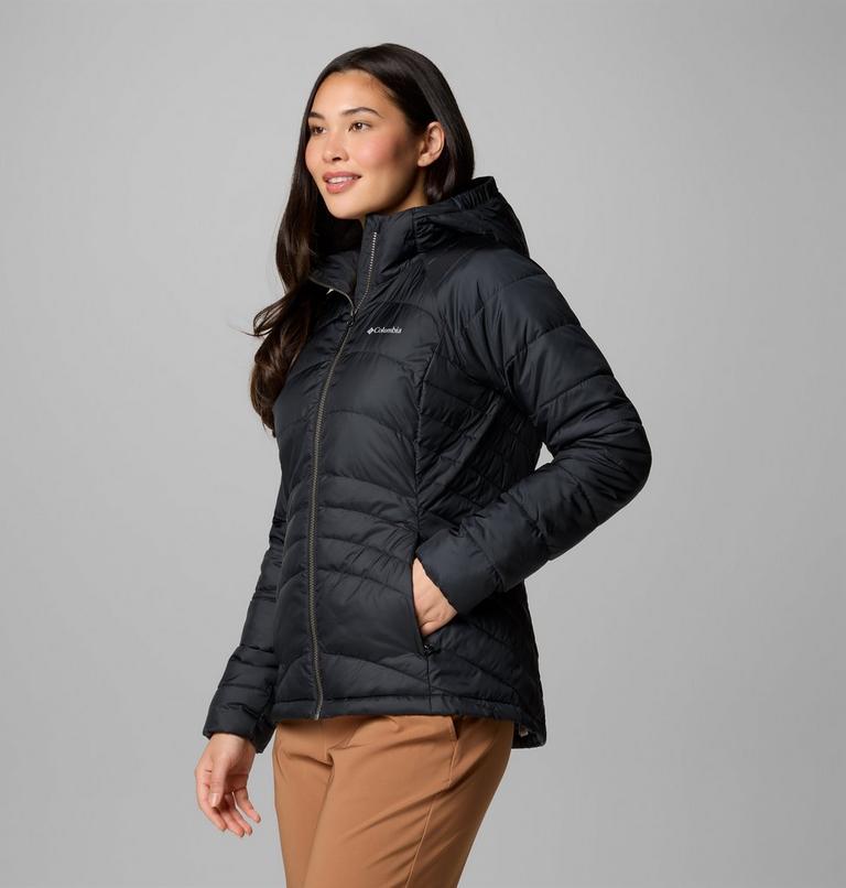 Chaqueta aislante con capucha Karis Gale para mujer, Color: Black, image 4