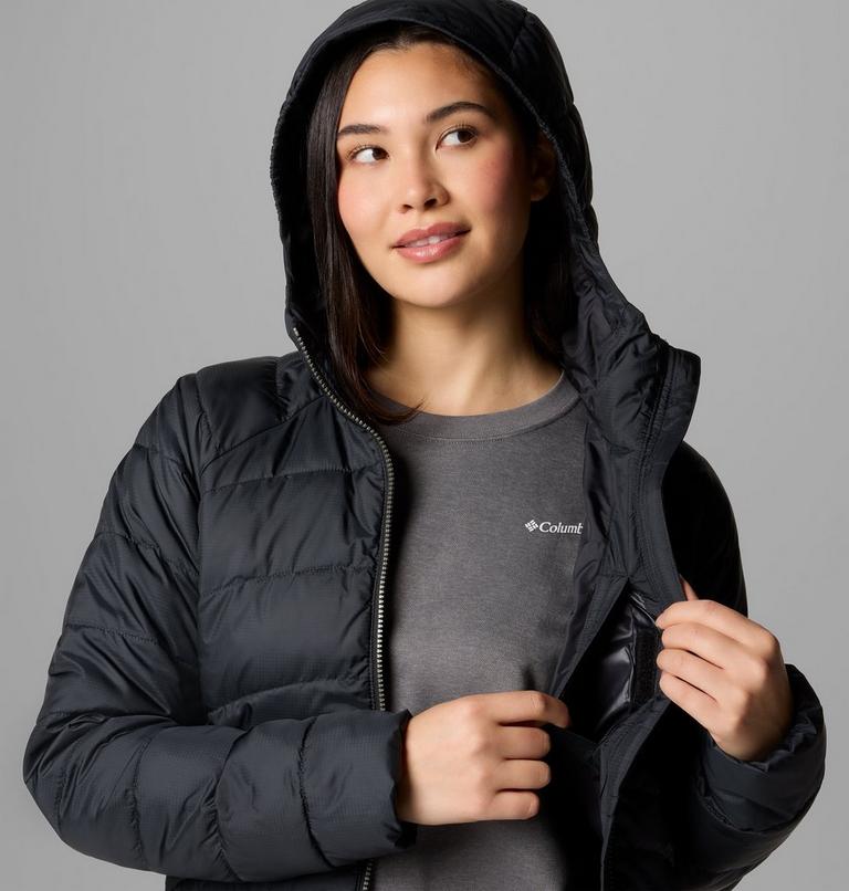 Chaqueta aislante con capucha Karis Gale para mujer, Color: Black, image 6