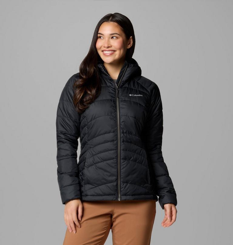 Chaqueta aislante con capucha Karis Gale para mujer, Color: Black, image 1