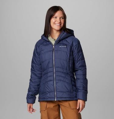 Women's Karis Gale Hooded Insulated Jacket, Color: Nocturnal, image 3