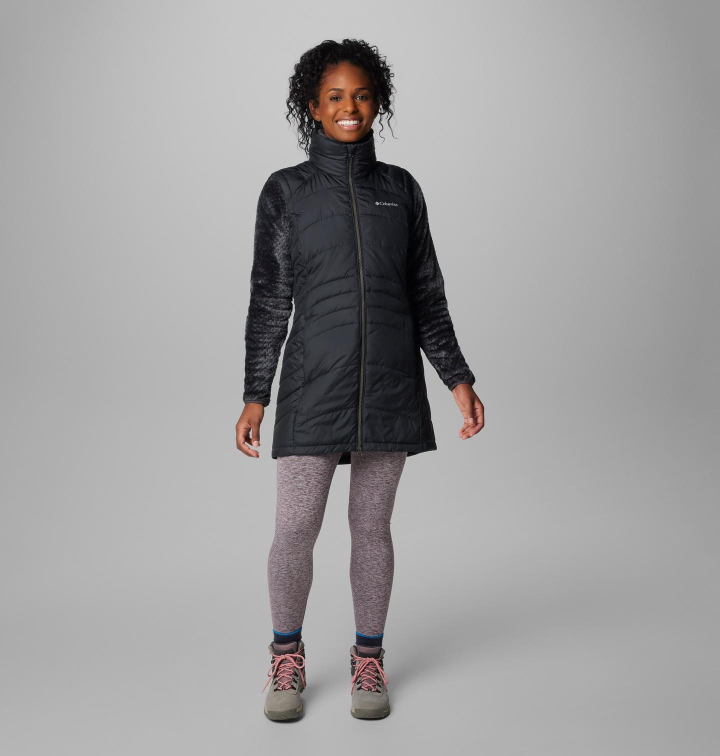 Женский жилет Columbia Karis Gale Long Vest, цвет: Чёрный — фото 2