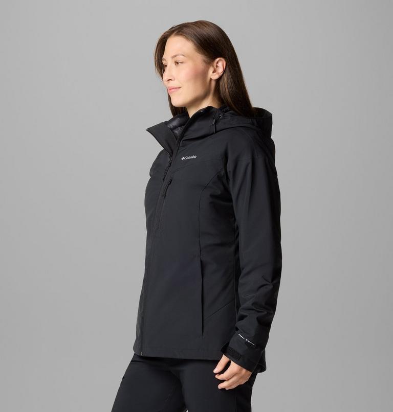 Chaqueta impermeable 3 en 1 con capucha Oak Ridge II para mujer, Color: Black, image 4