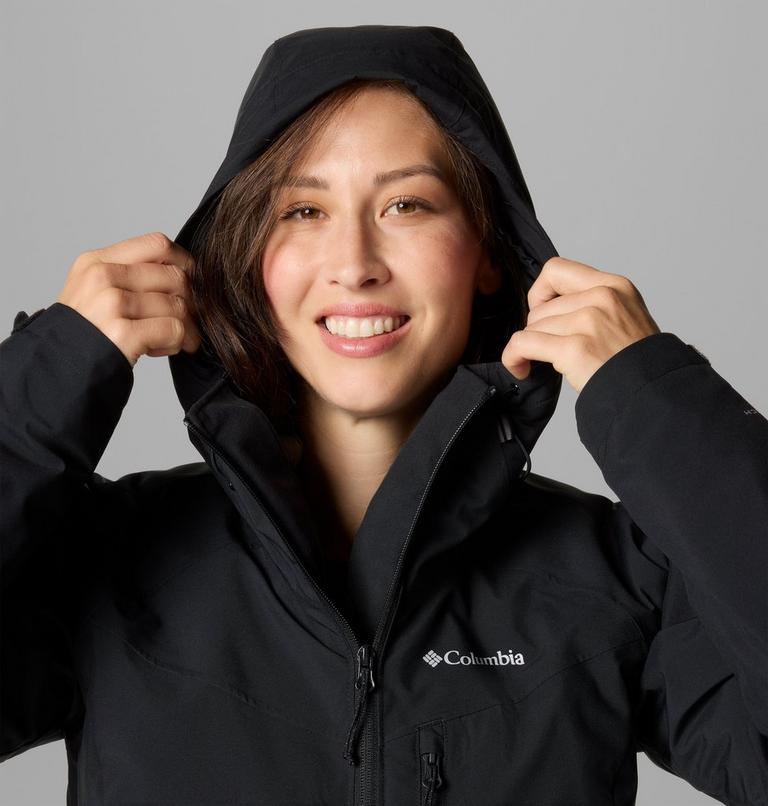 Chaqueta impermeable 3 en 1 con capucha Oak Ridge II para mujer, Color: Black, image 5