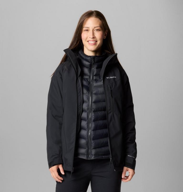 Chaqueta impermeable 3 en 1 con capucha Oak Ridge II para mujer, Color: Black, image 8