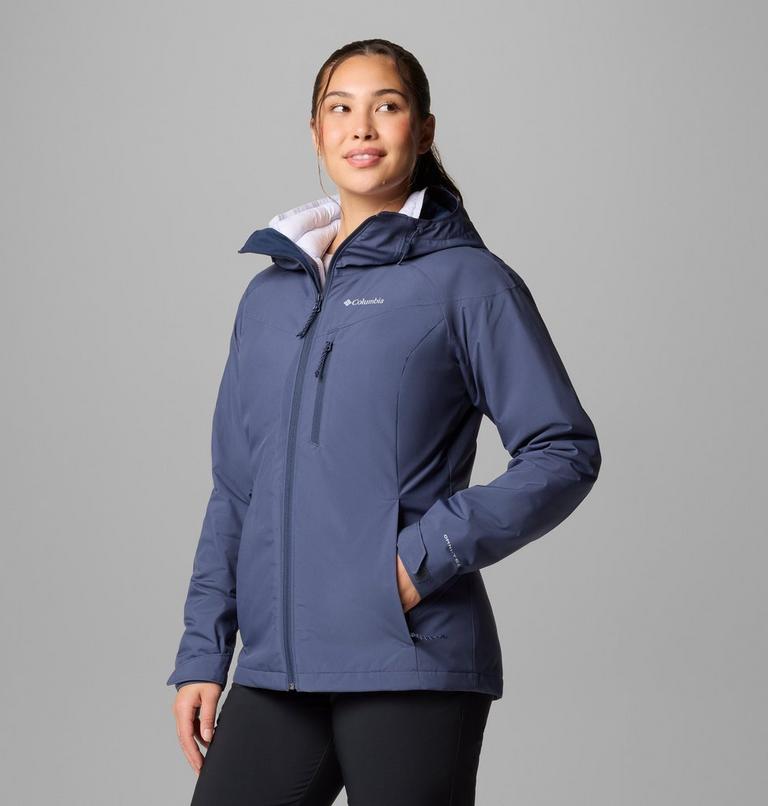 Chaqueta impermeable 3 en 1 con capucha Oak Ridge II para mujer, Color: Nocturnal, image 4