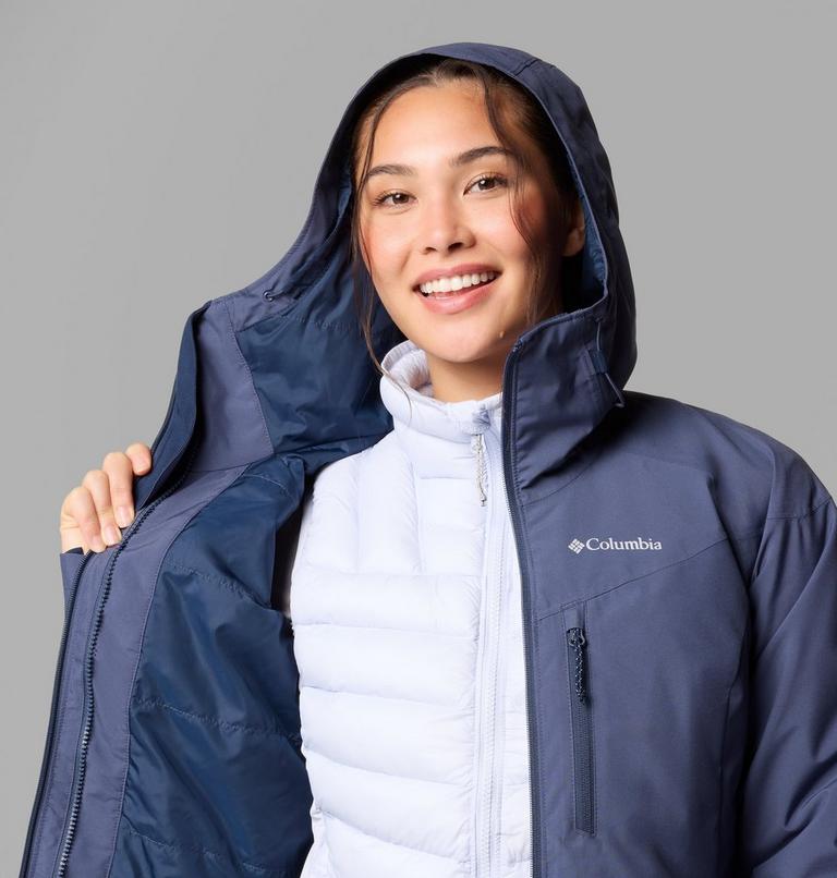 Chaqueta impermeable 3 en 1 con capucha Oak Ridge II para mujer, Color: Nocturnal, image 7