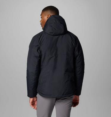 Men's Cascadian Peaks Insulated Waterproof Jacket, Color: Black, image 10